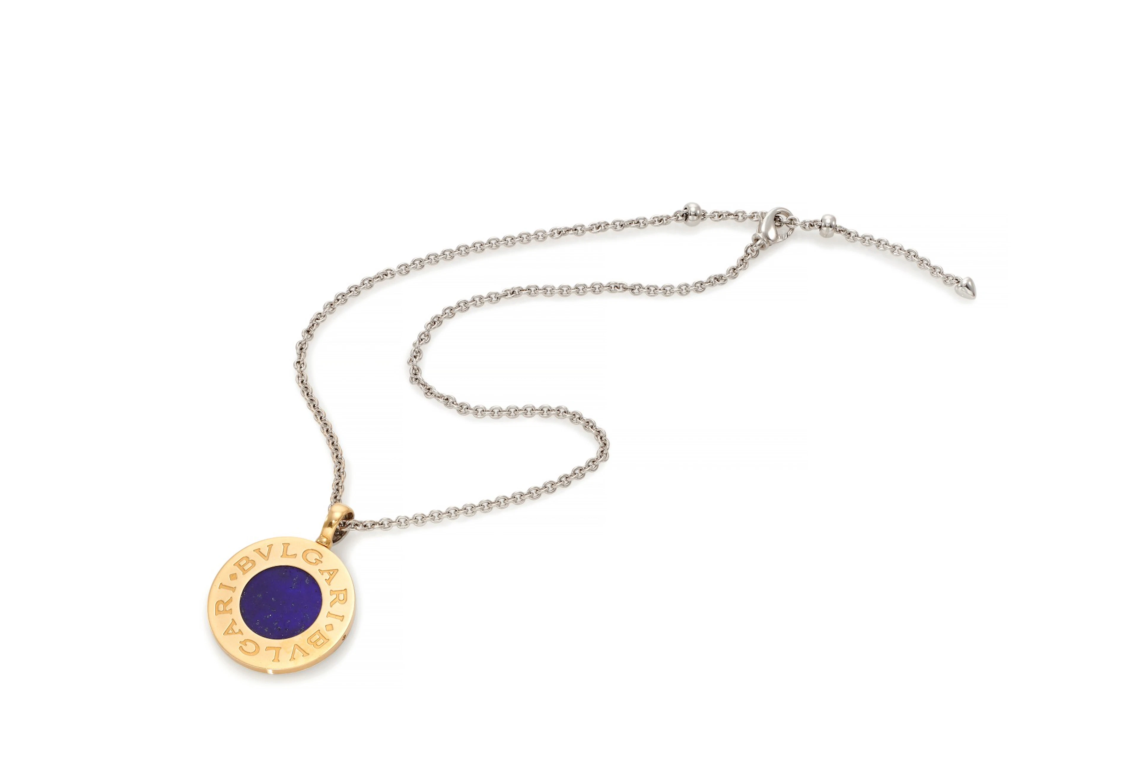 'bvlgari bvlgari' pendant-necklace (collana con pendente...