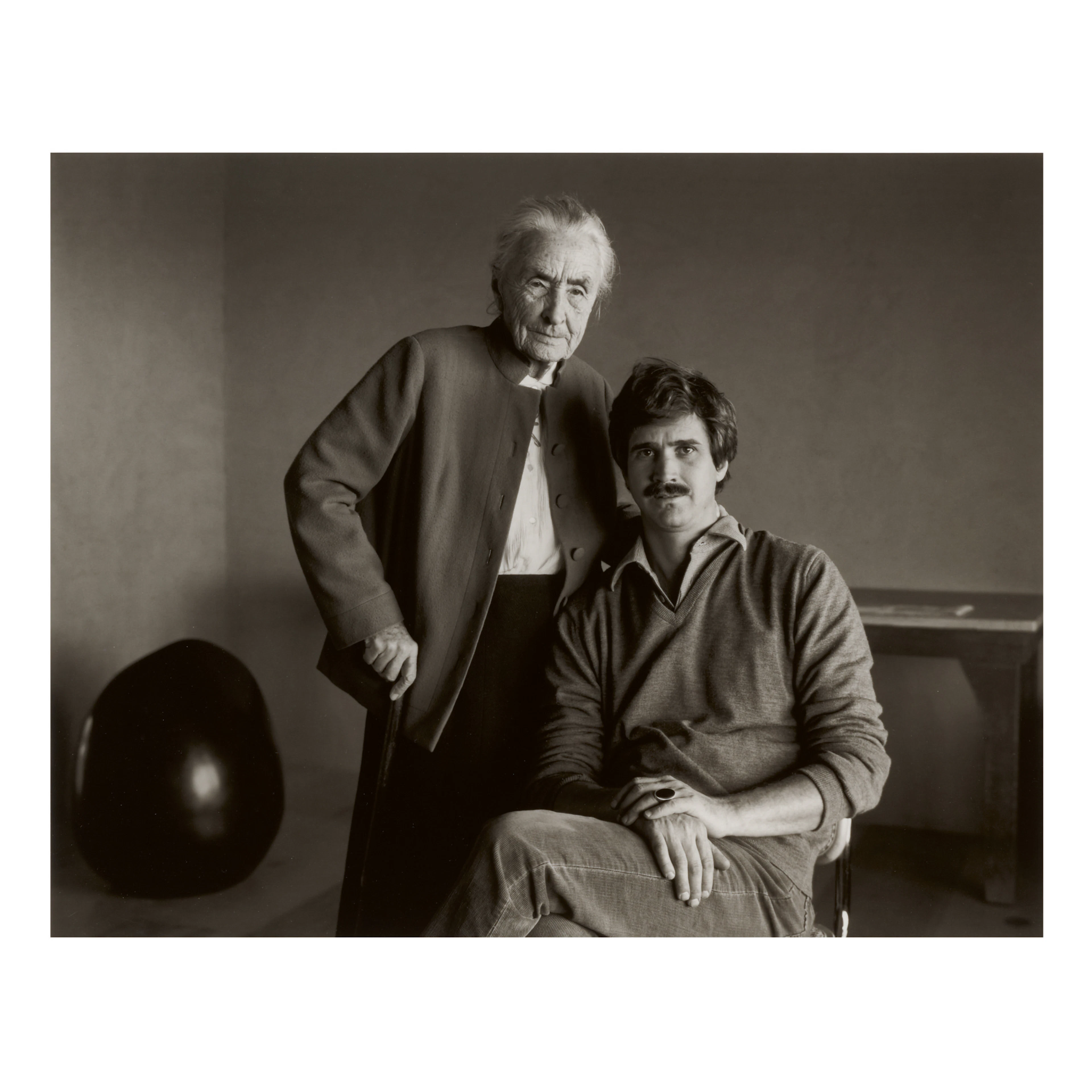 William clift | 'georgia o'keeffe and juan hamilton, abiquiu, new mexico'