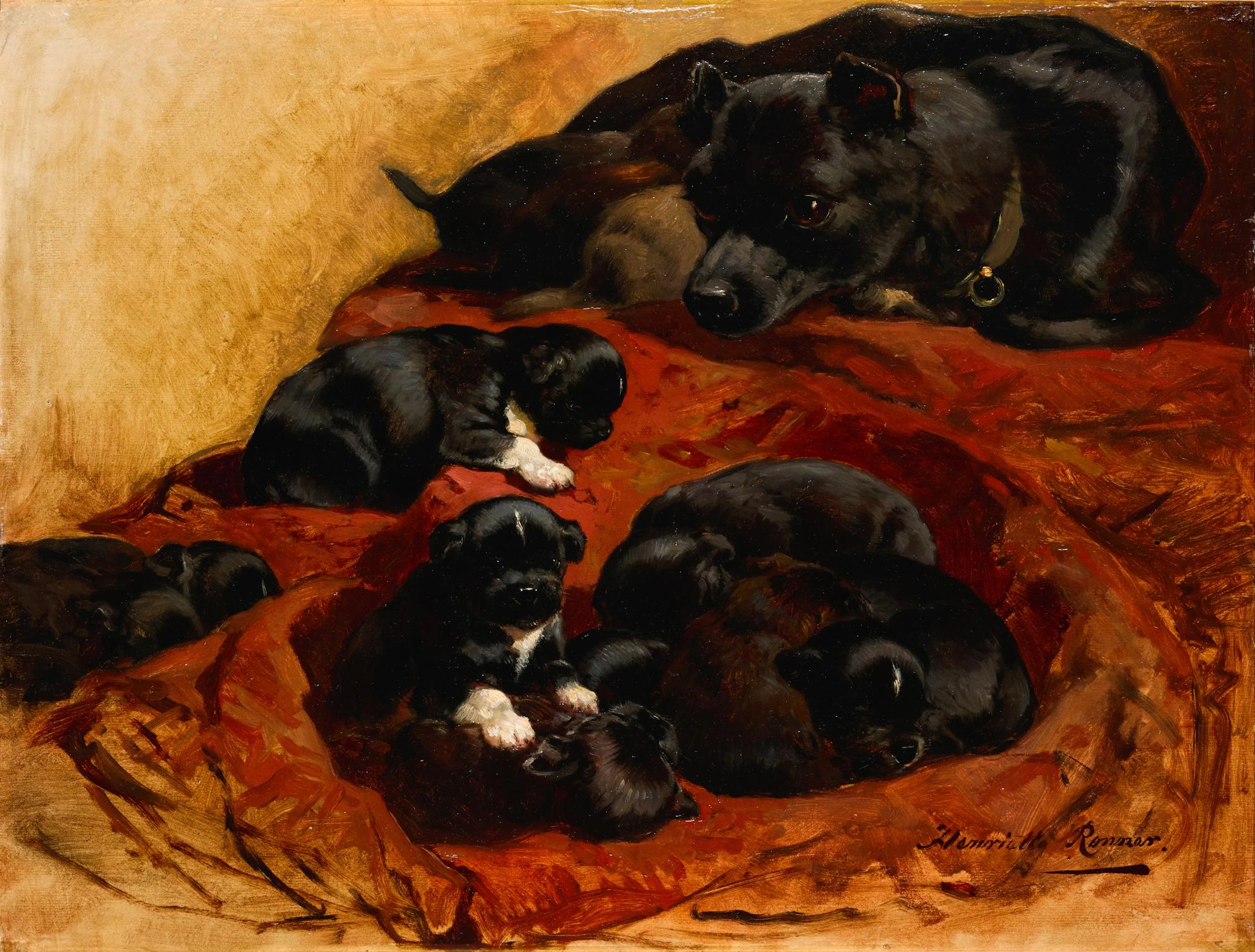 HENRIËTTE RONNER-KNIP | The proud mother