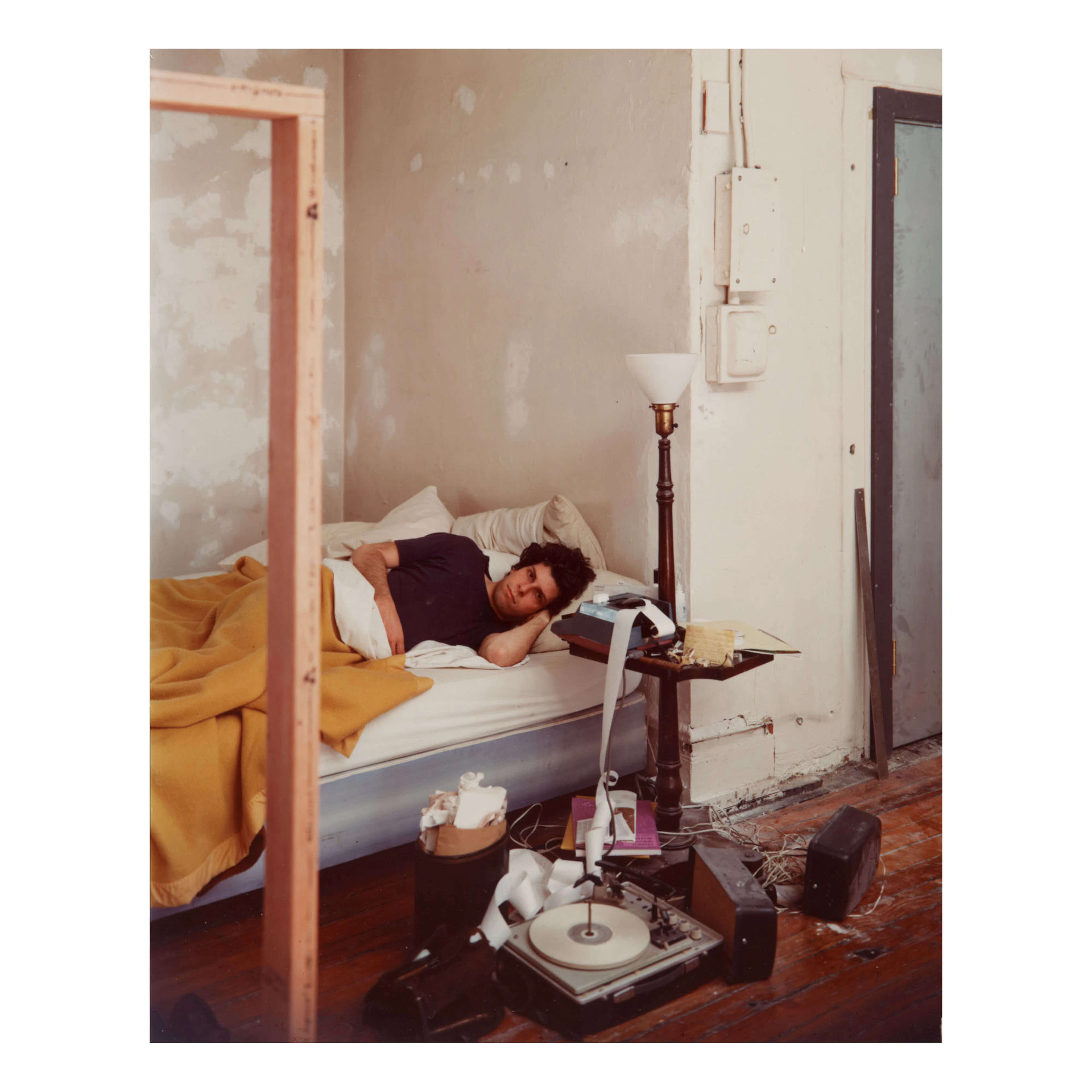 Stephen shore | 'self-portrait, new york, ny, 3/20/76'