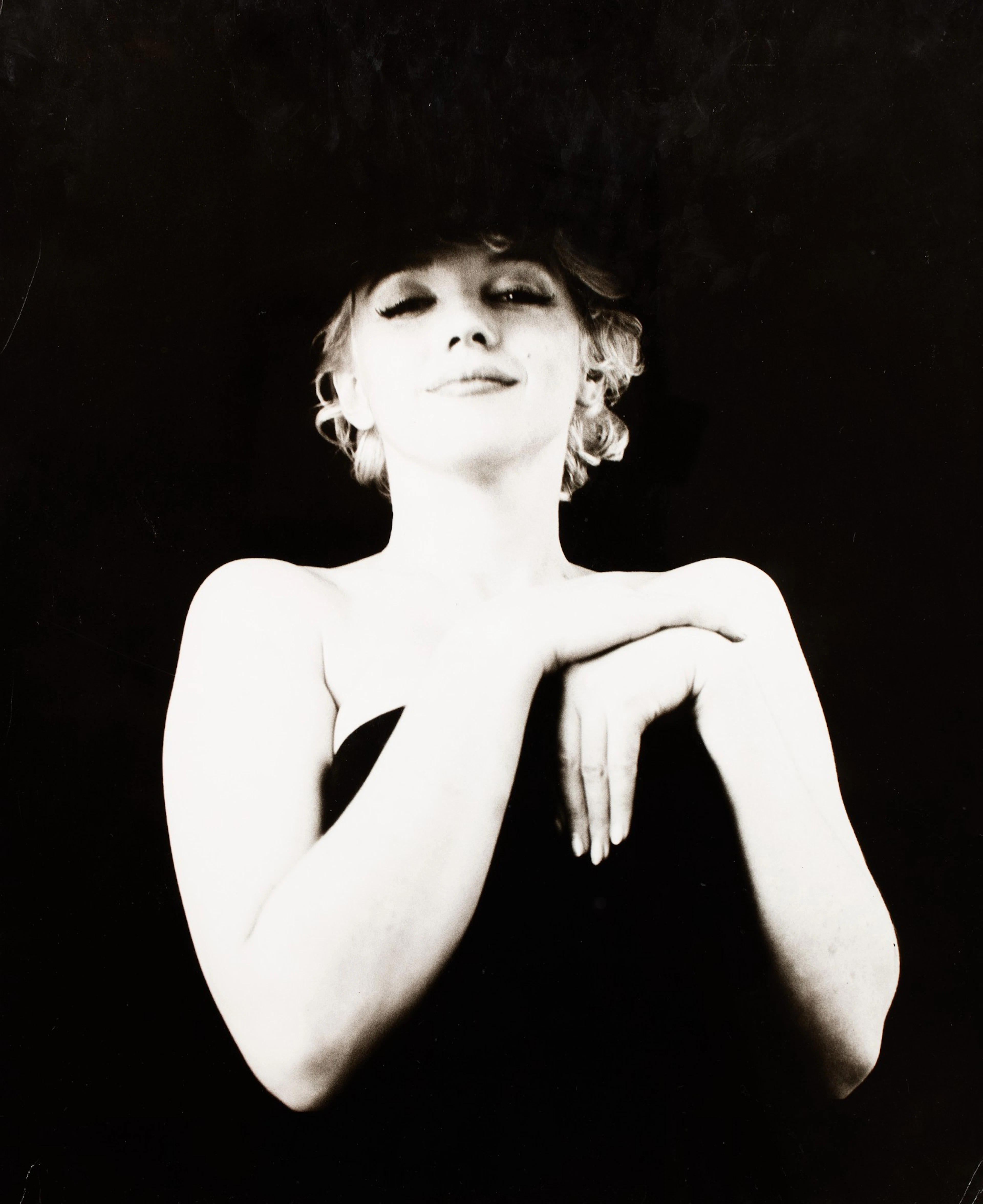 Milton greene | marilyn monroe, black sitting series, new york, 1956