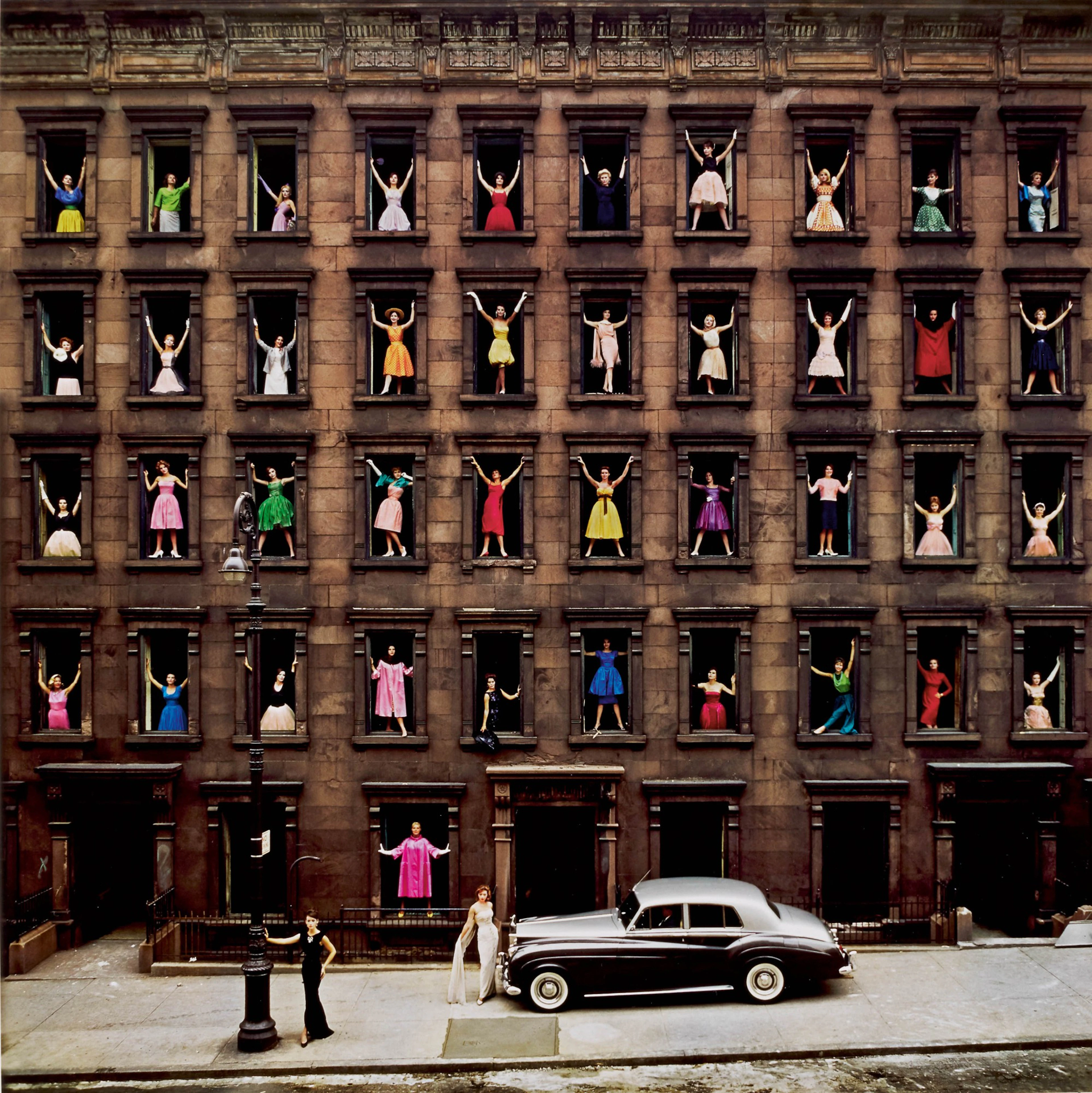 Ormond gigli | 'new york city' (girls in the windows), 1960