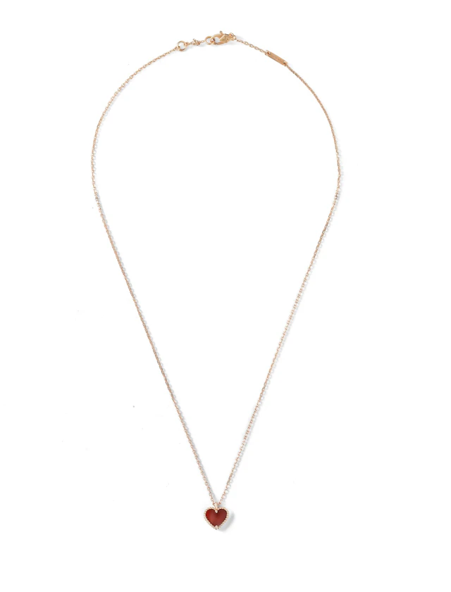 Collier cornaline