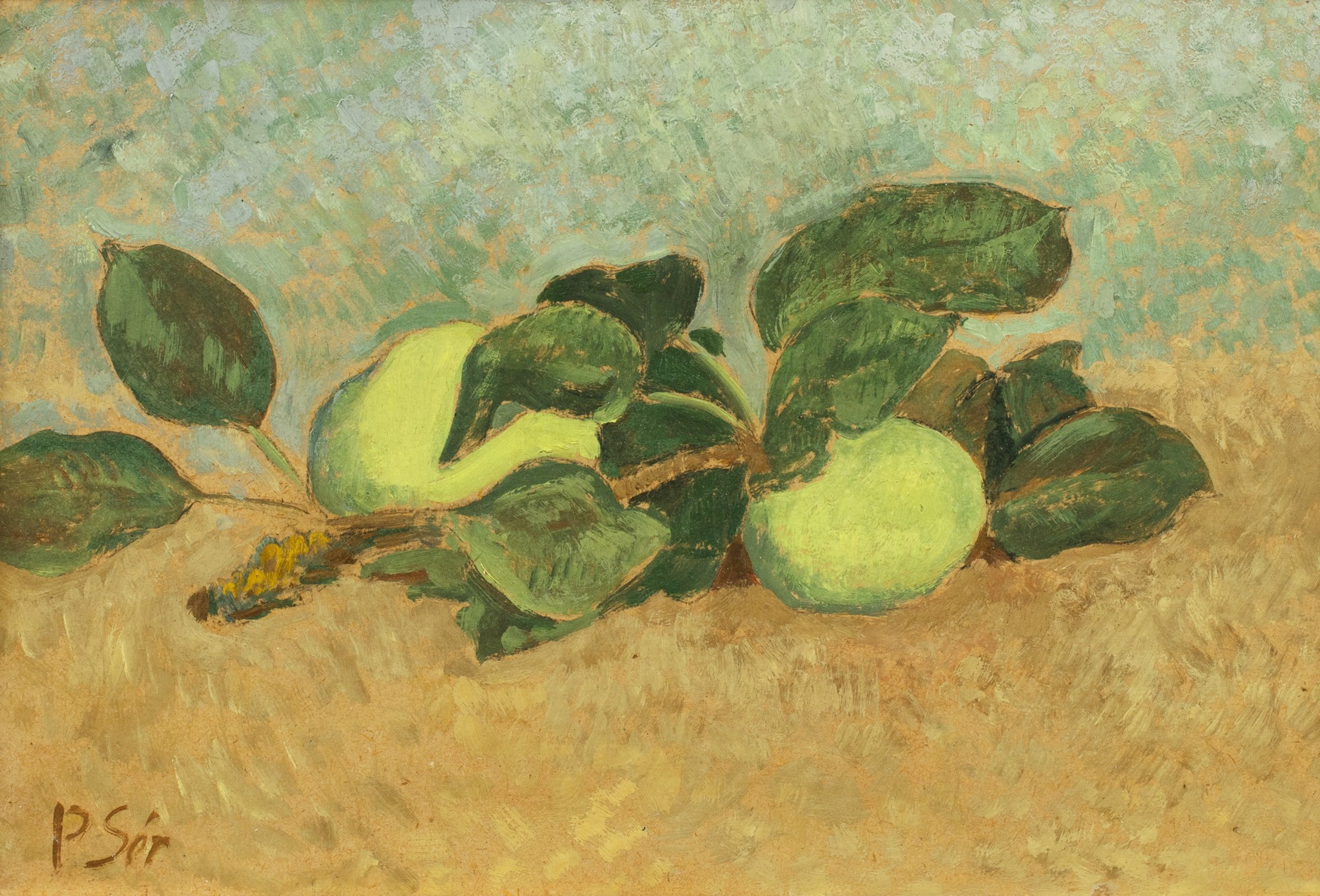 Paul sérusier | nature morte à la branche de pommier