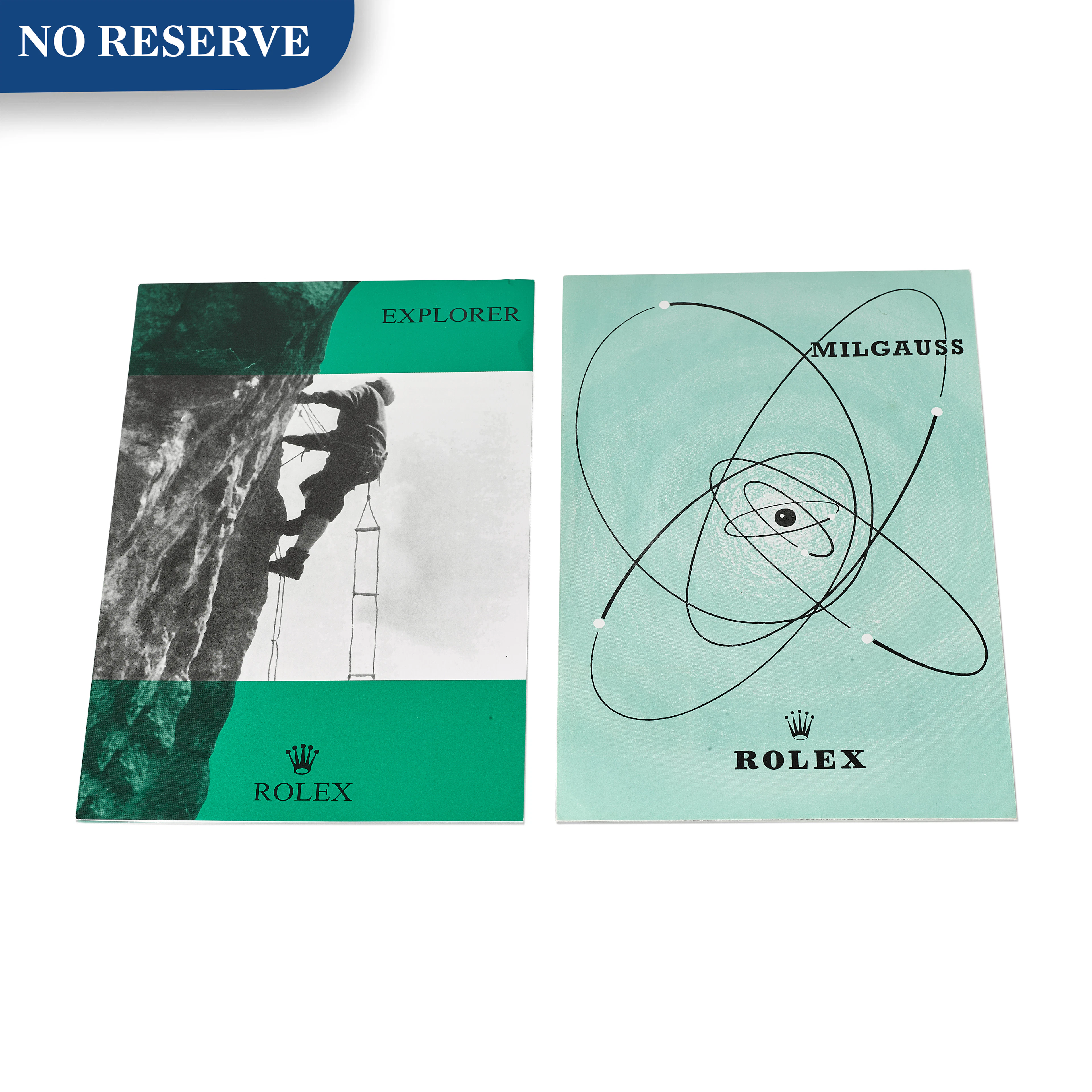 Rolex | milgauss and explorer a set of two product literature