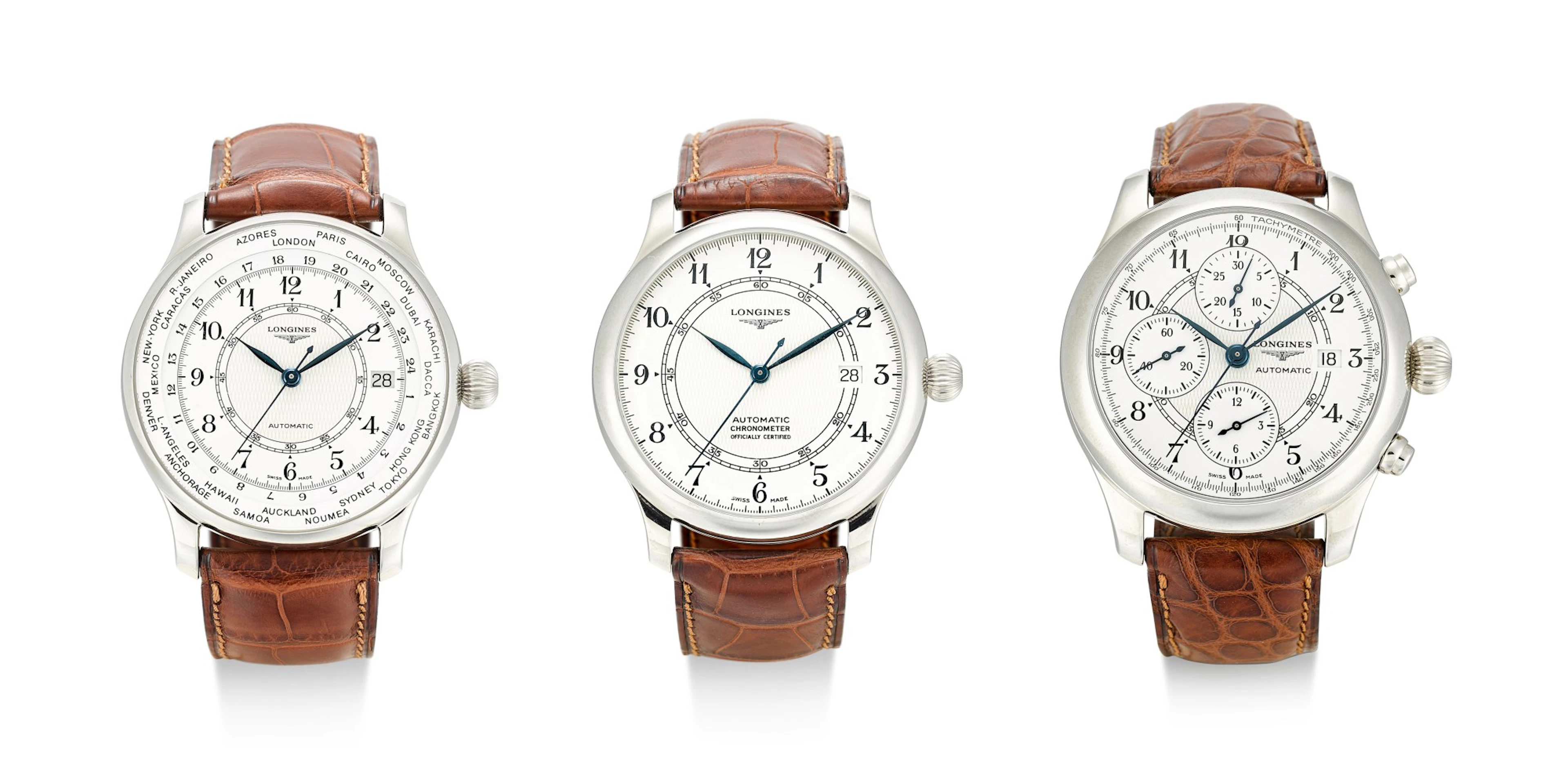 Longines | automatic chronometer; automatic chronograph...
