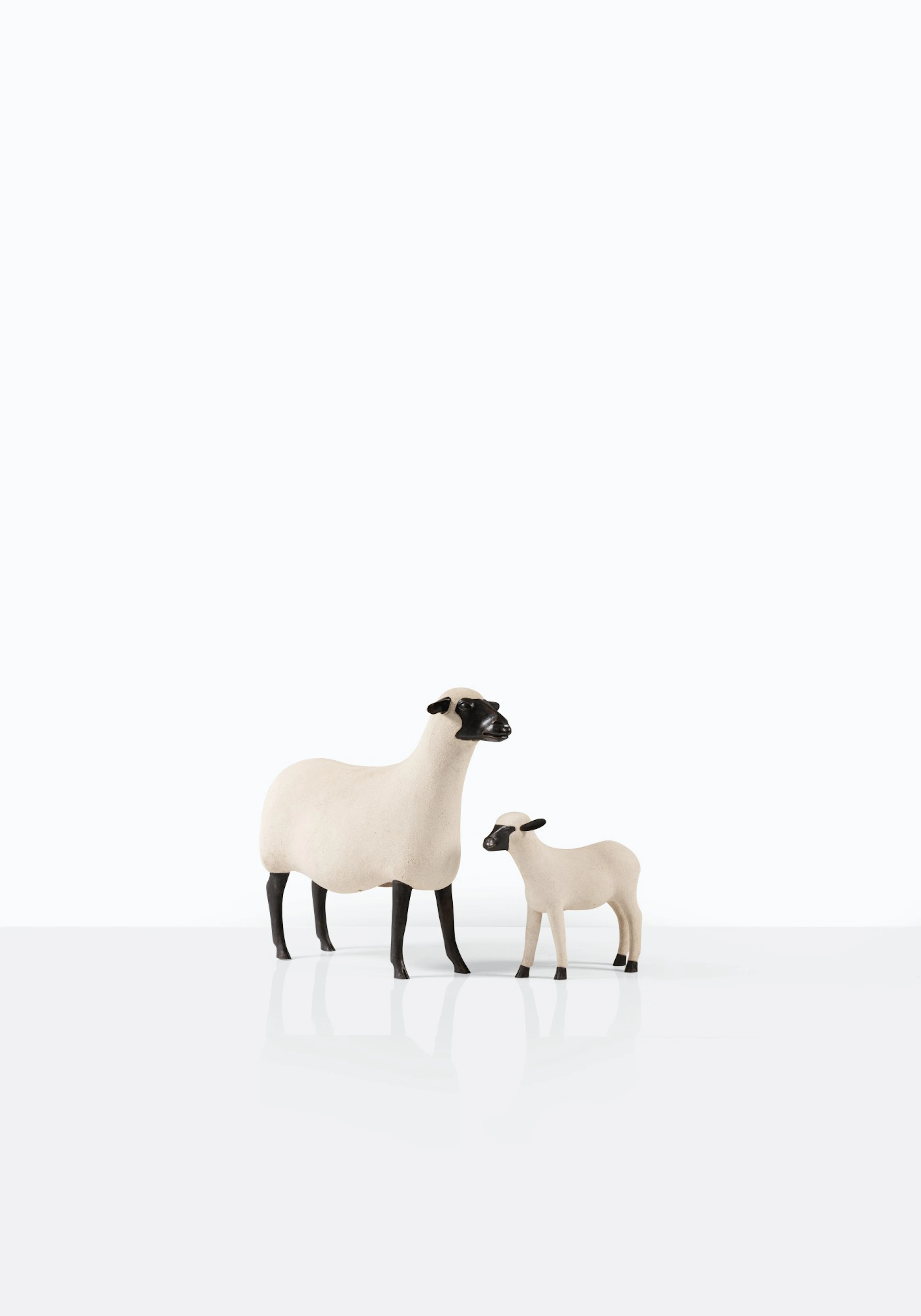 François-xavier lalanne | troupeau, série des nouveaux moutons
