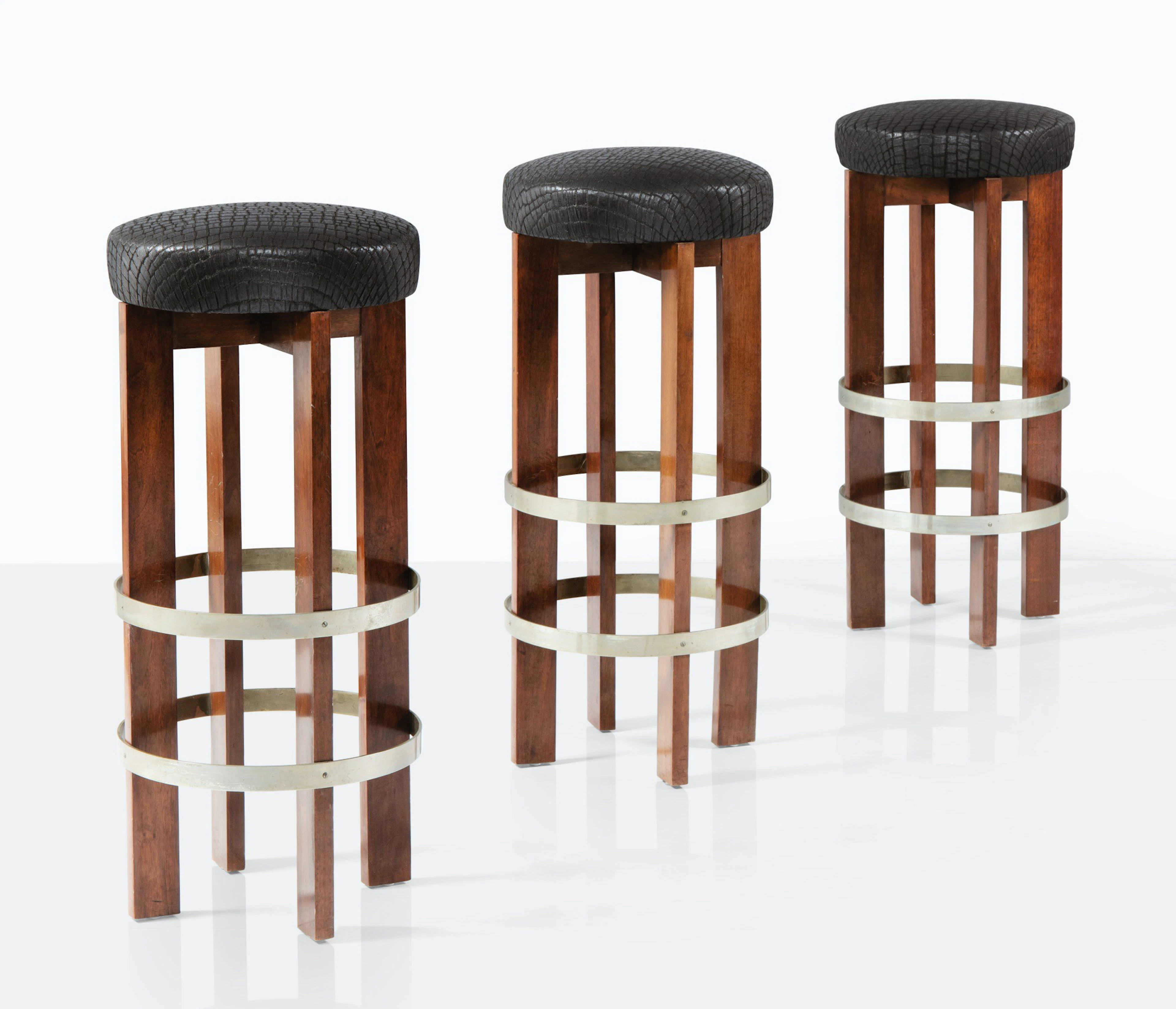 Adrienne gorska de montaut | three bar stools [trois tabourets de bar]