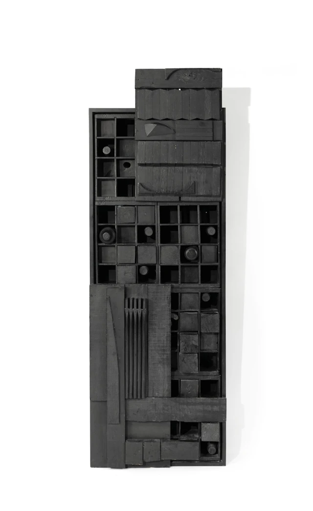 Louise nevelson | wall relief