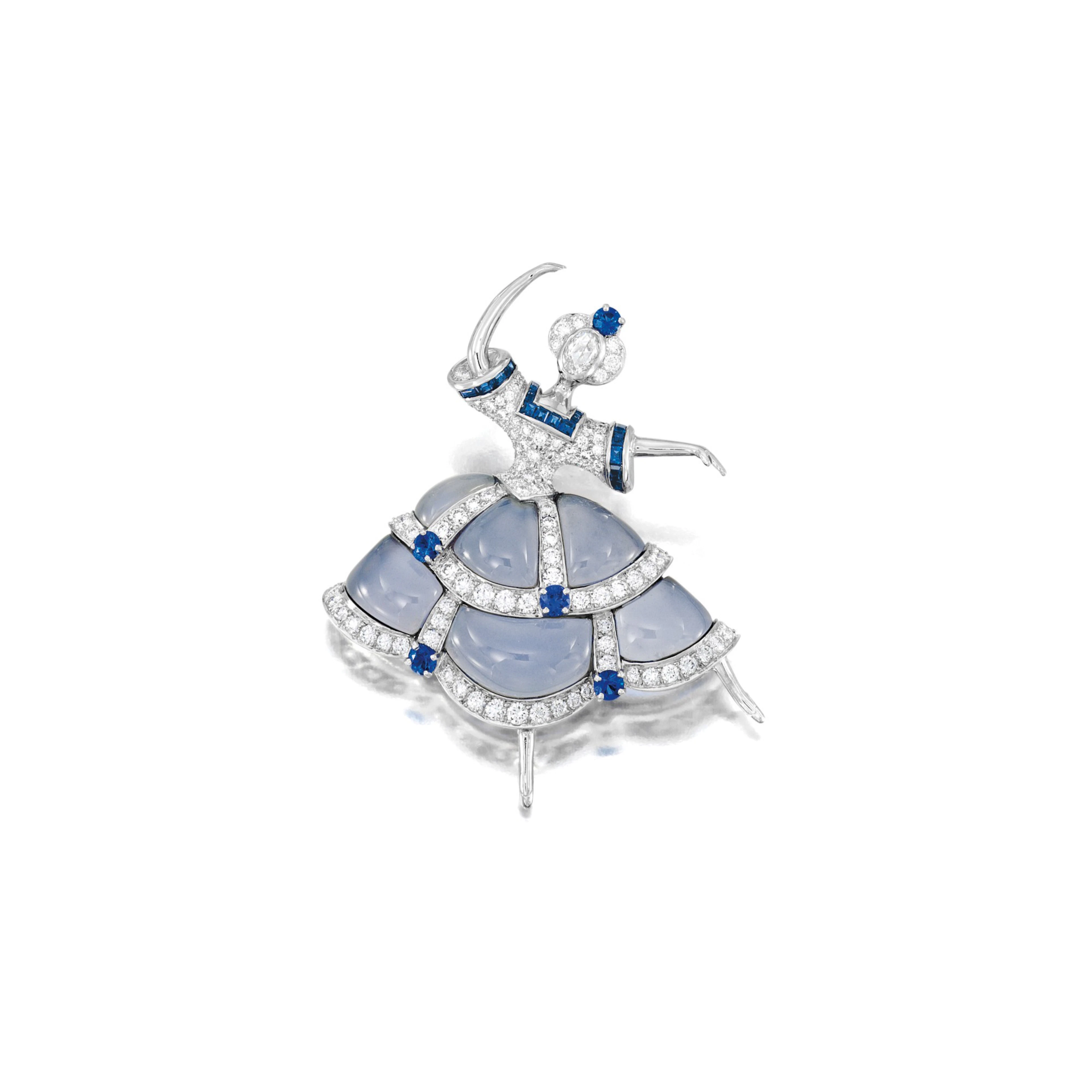 VAN CLEEF & ARPELS | 'BALLERINA' CHALCEDONY