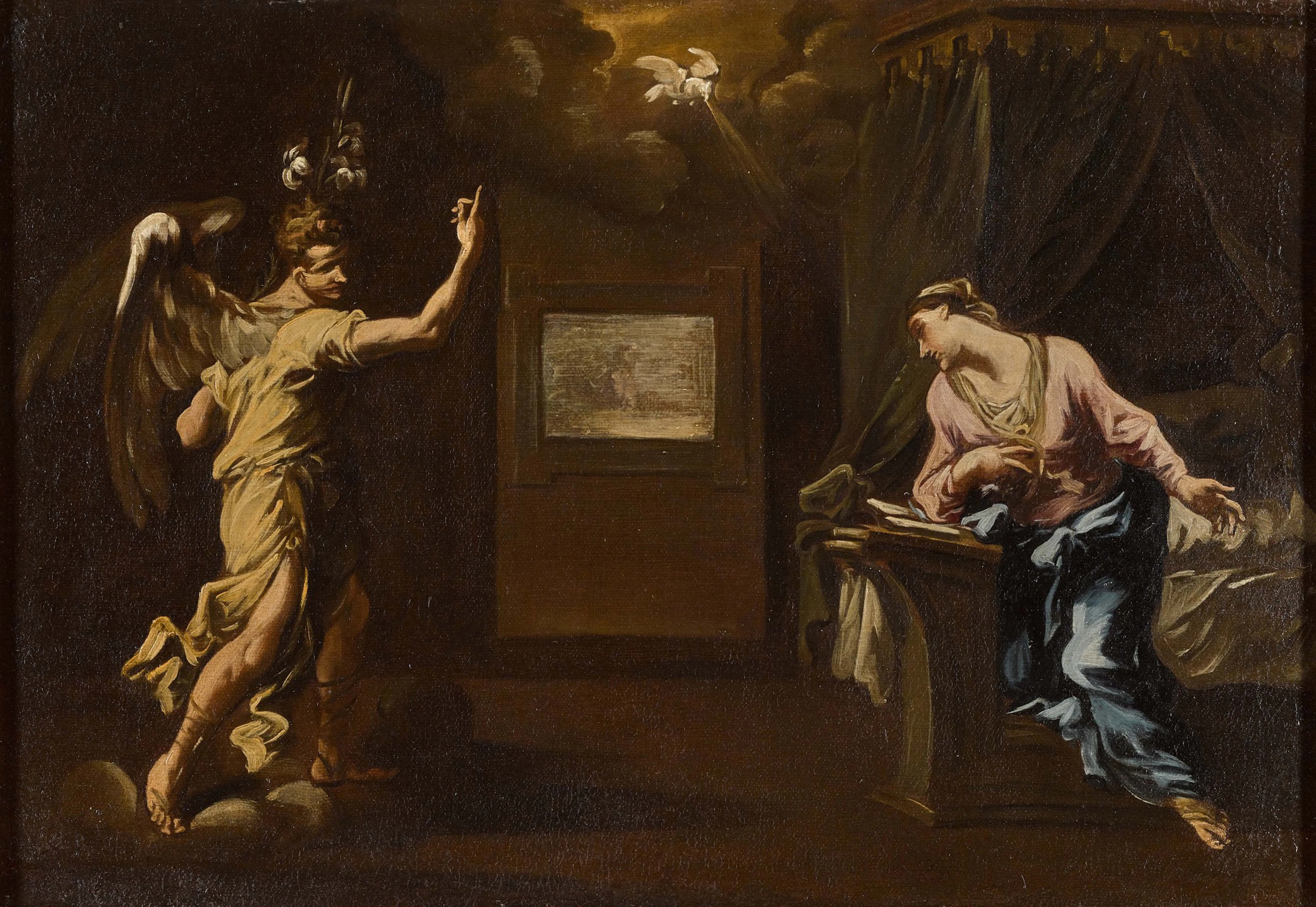 Alessandro magnasco, called lissandrino | the annunciation