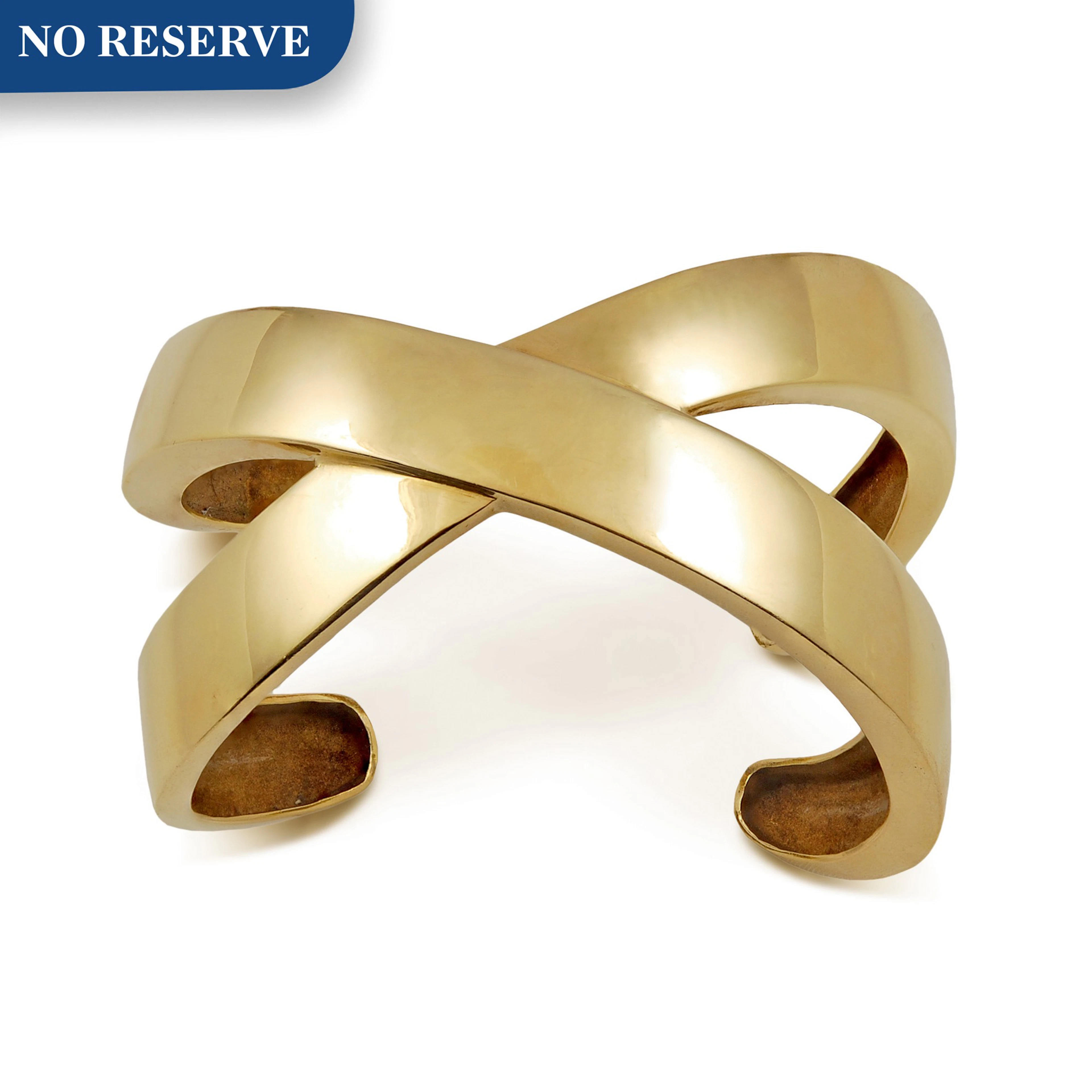 Paloma picasso for tiffany & co. | gold 'graffiti' cuff-bracelet