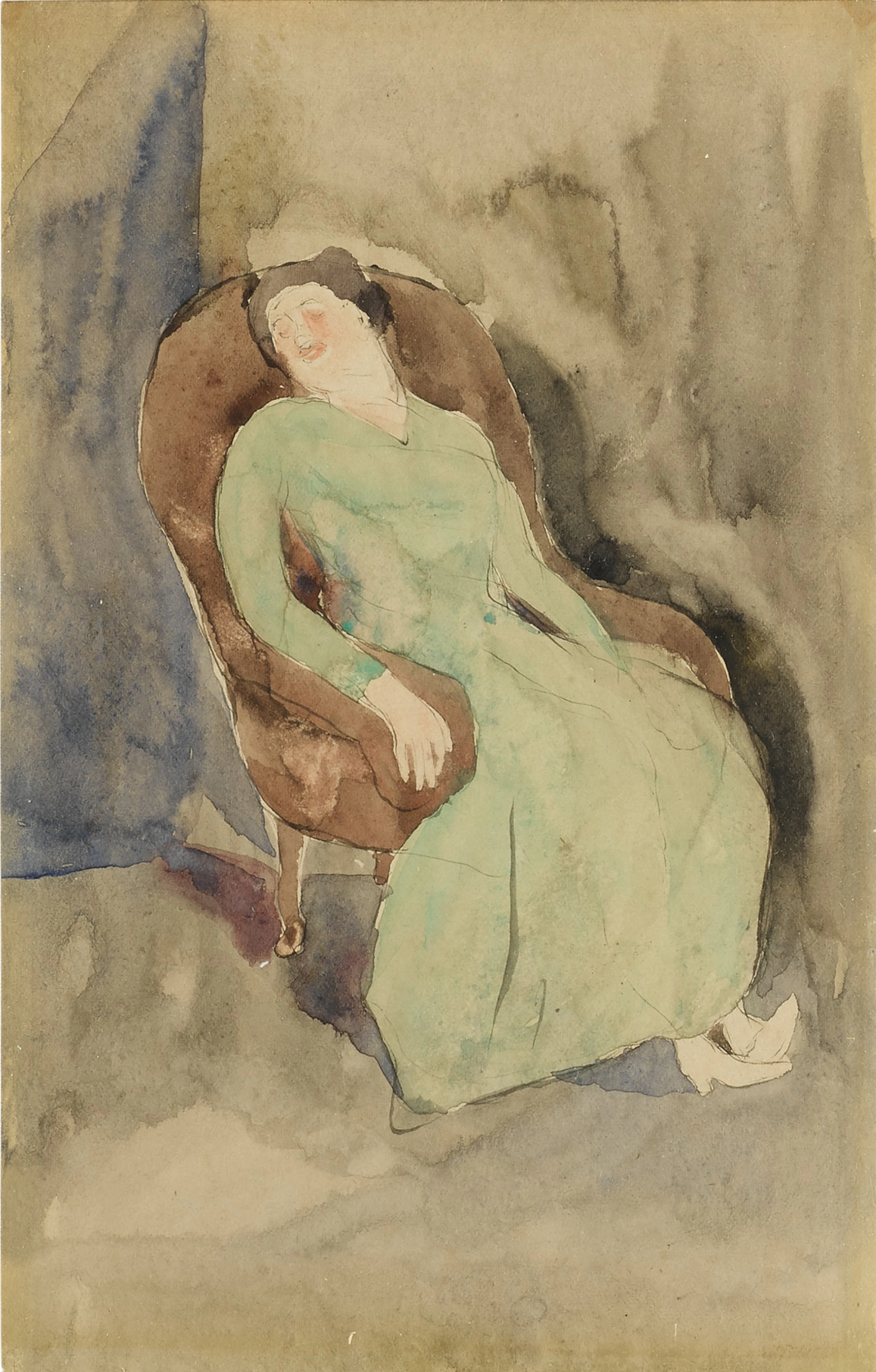 Charles demuth | woman in an armchair