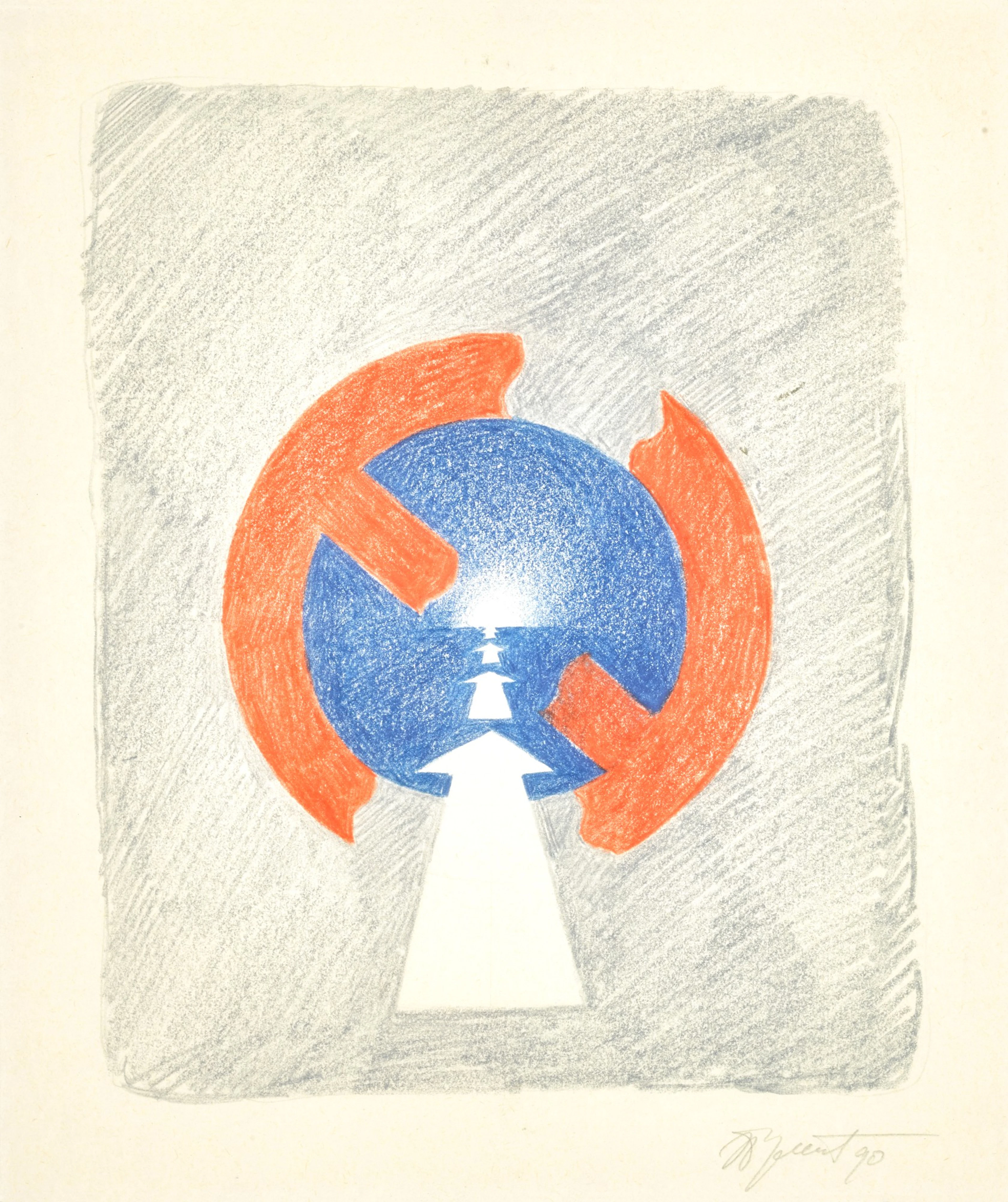 Erik bulatov | traffic sign
