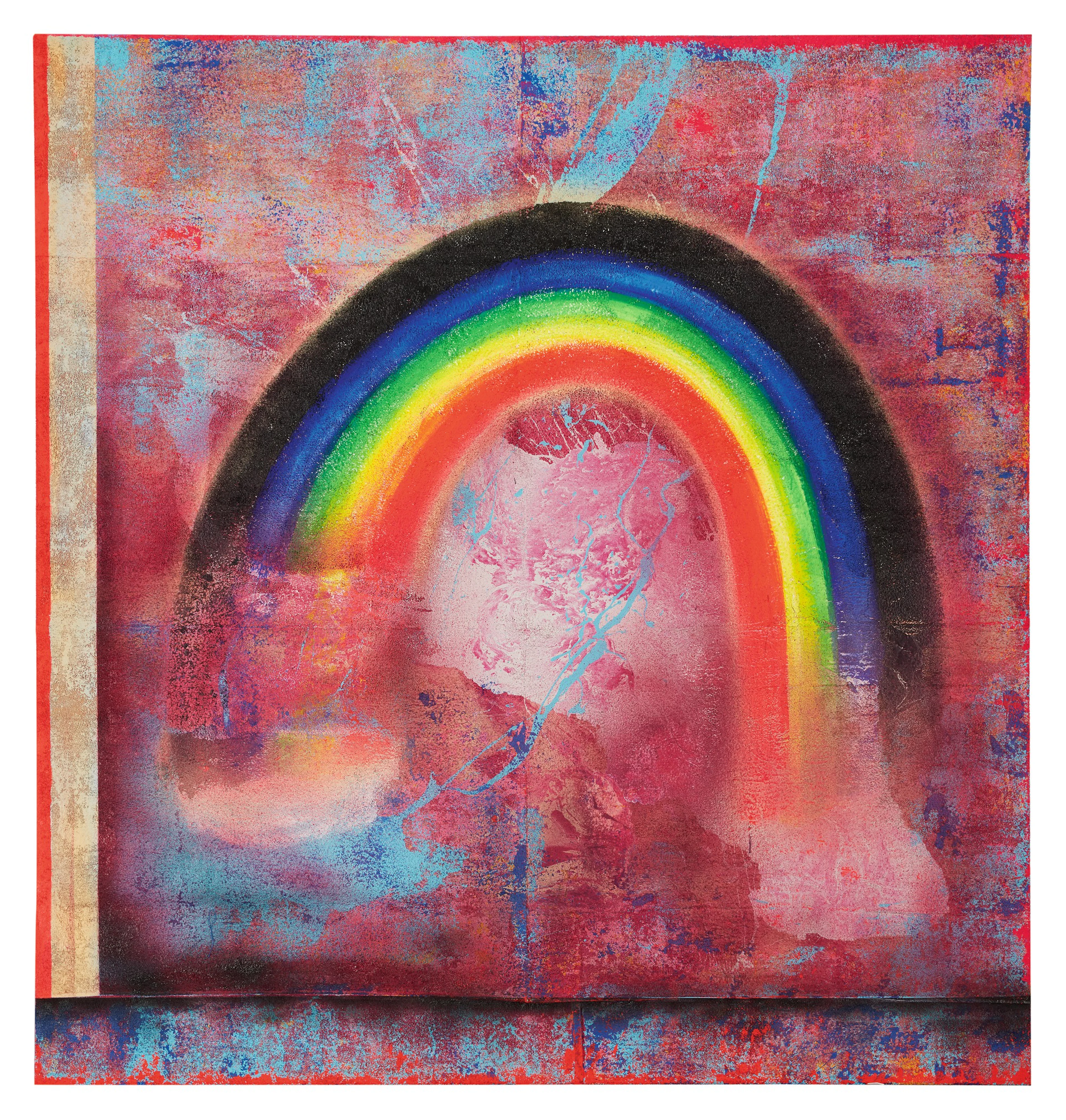 Vaughn spann | big pink (black rainbow)