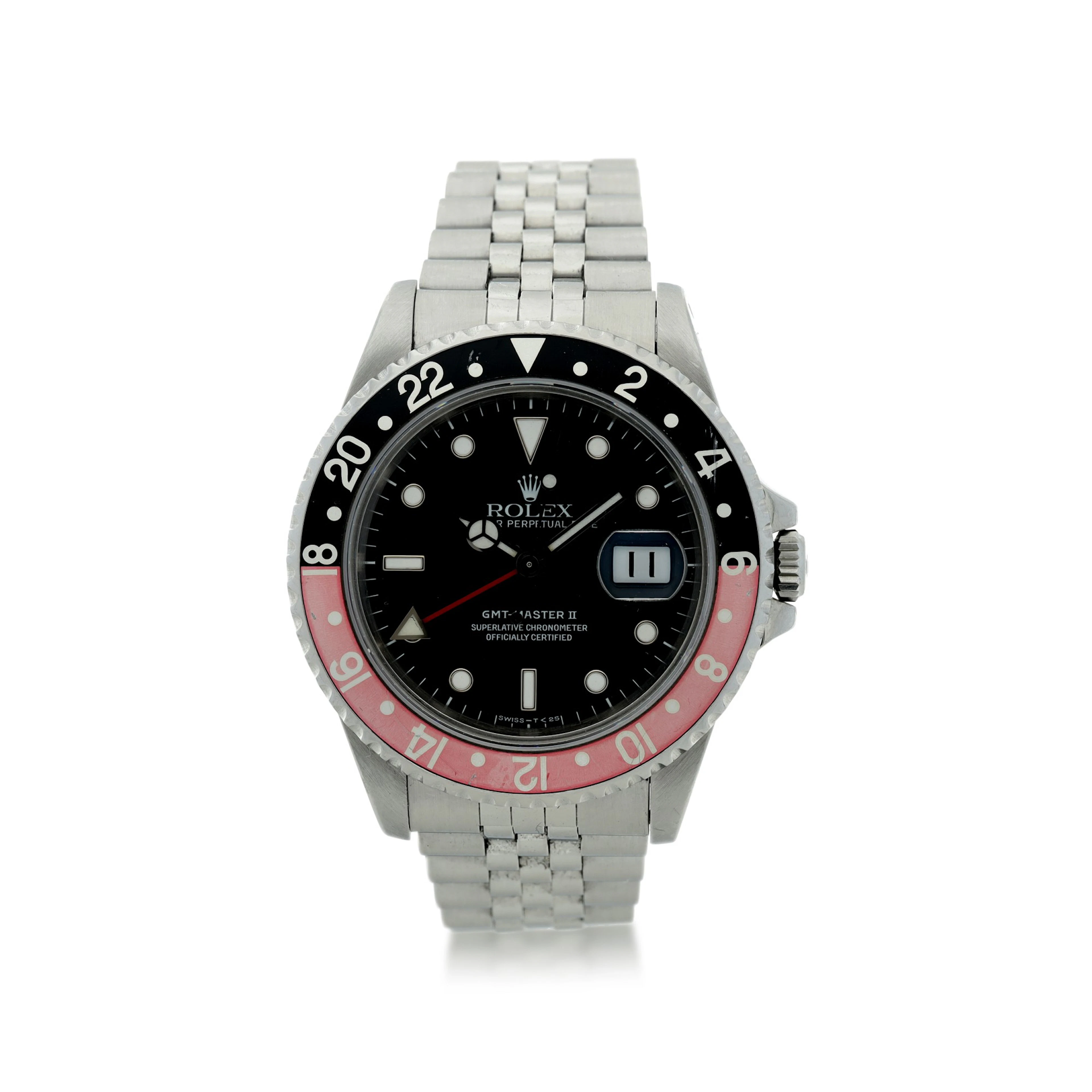 Reference 16710 gmt-master ii 'coke' a stainless steel...