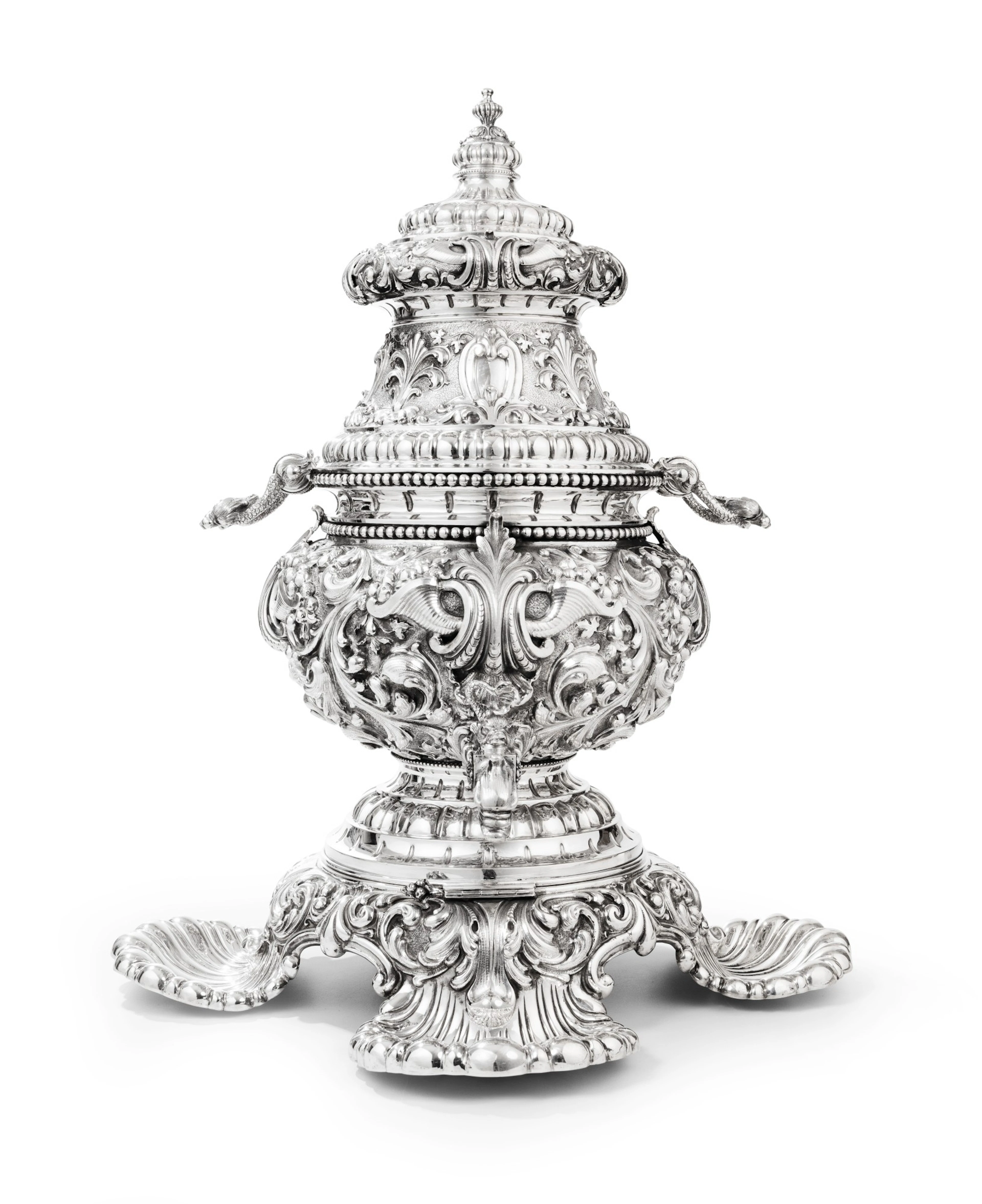 A very large Italian hot-water fountain