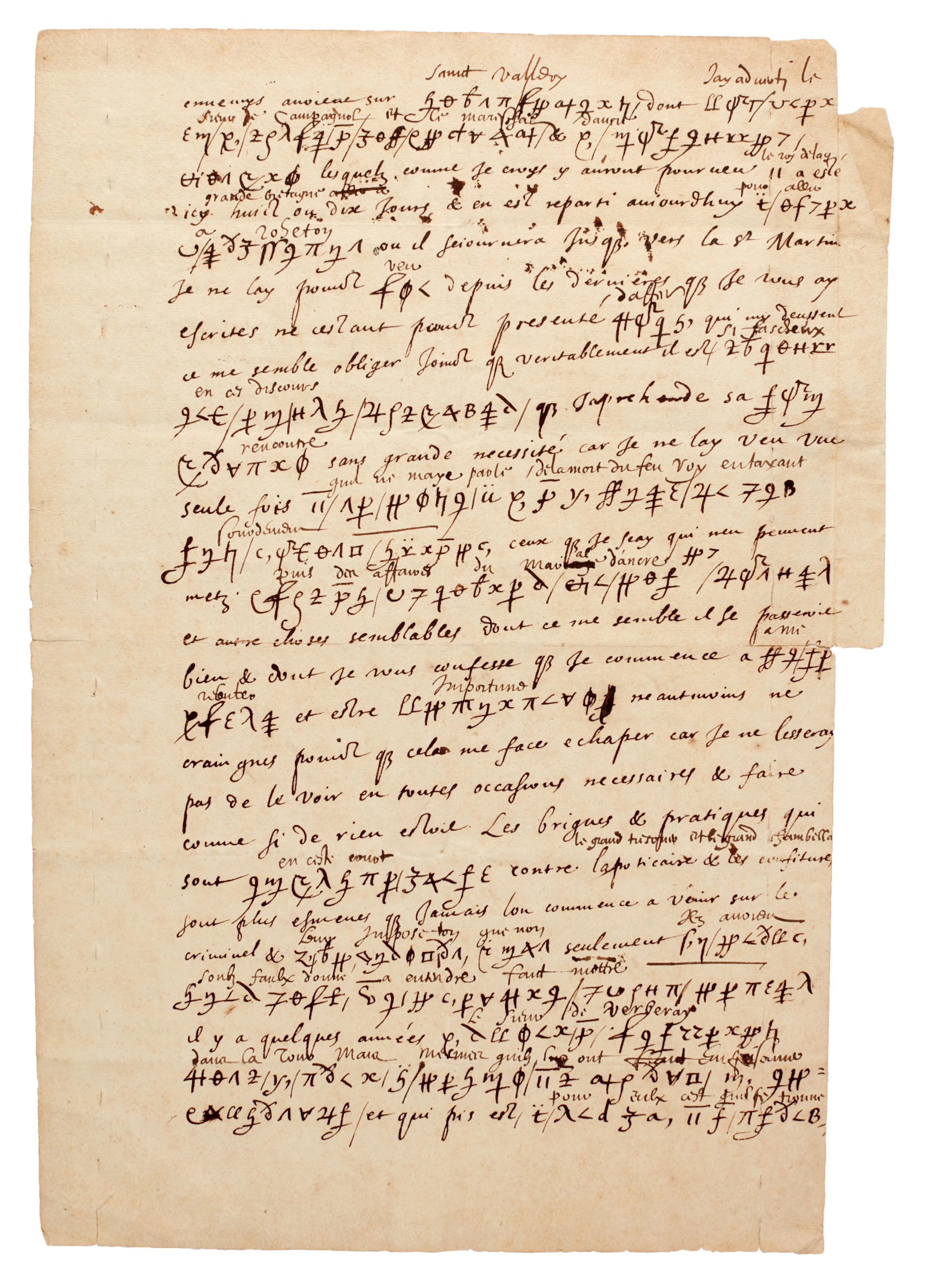 Eight military and diplomatic documents, mainly French and Italian, 1615-1824