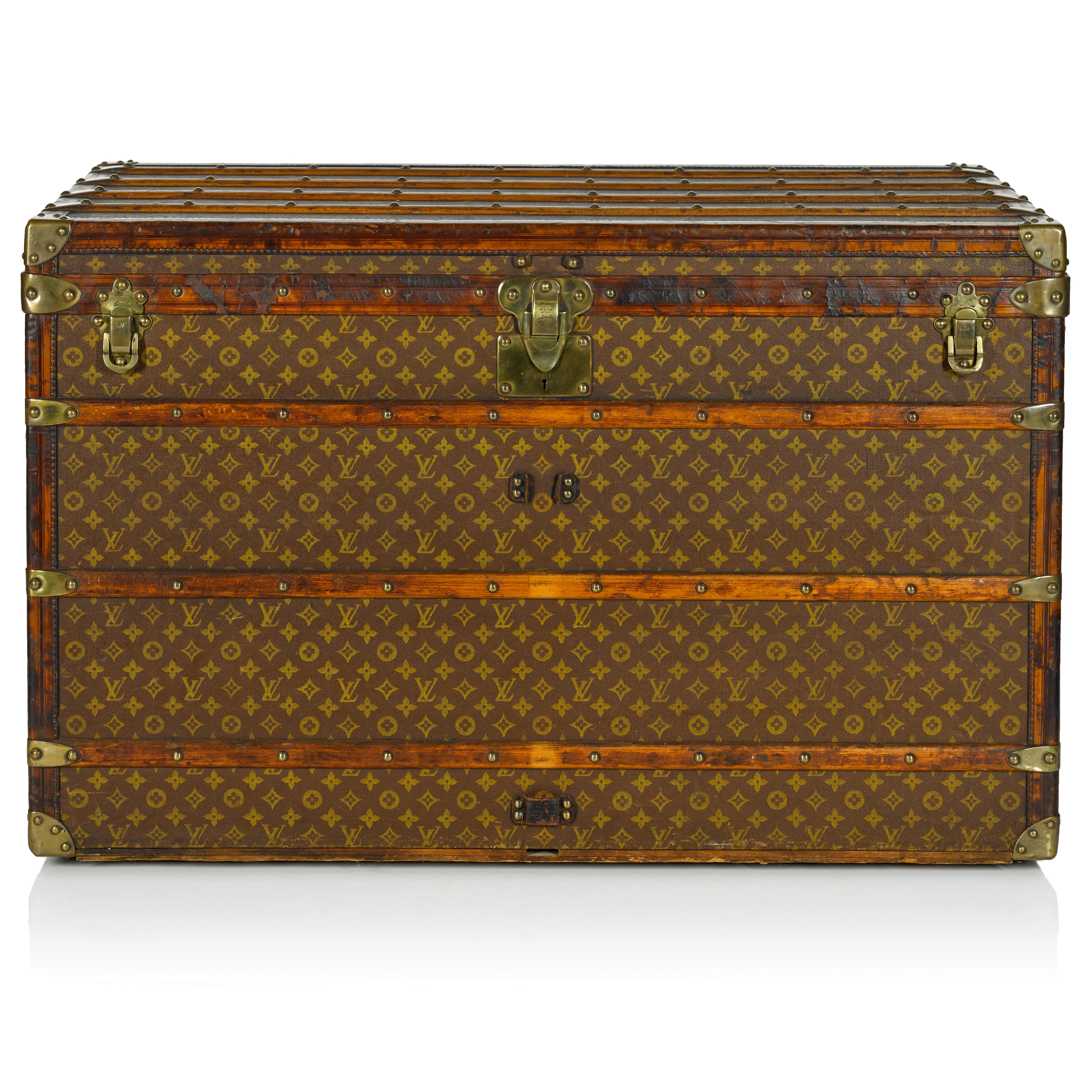 Monogram Steamer Trunk, 1930s