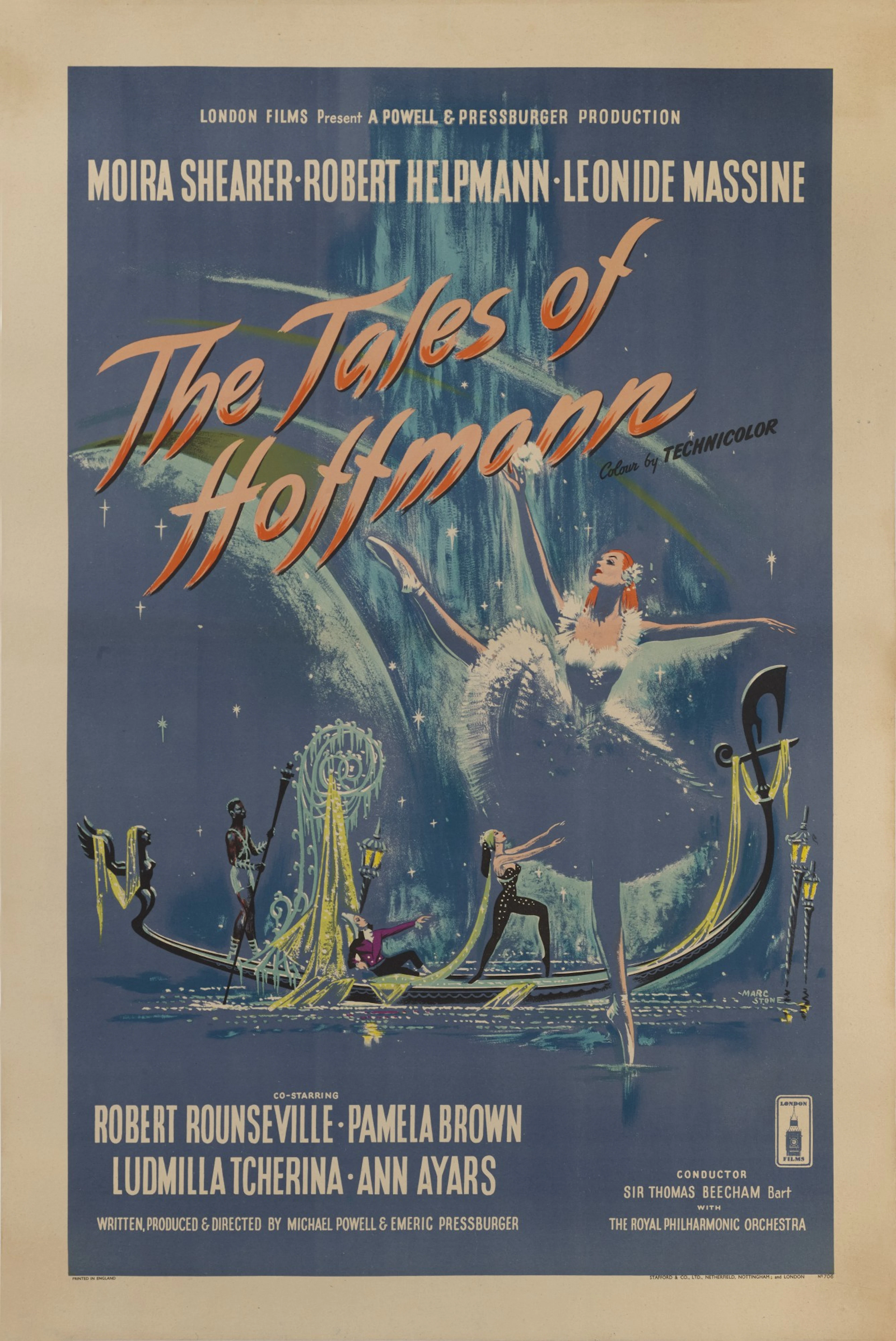 The Tales of Hoffmann (1951) Poster, British