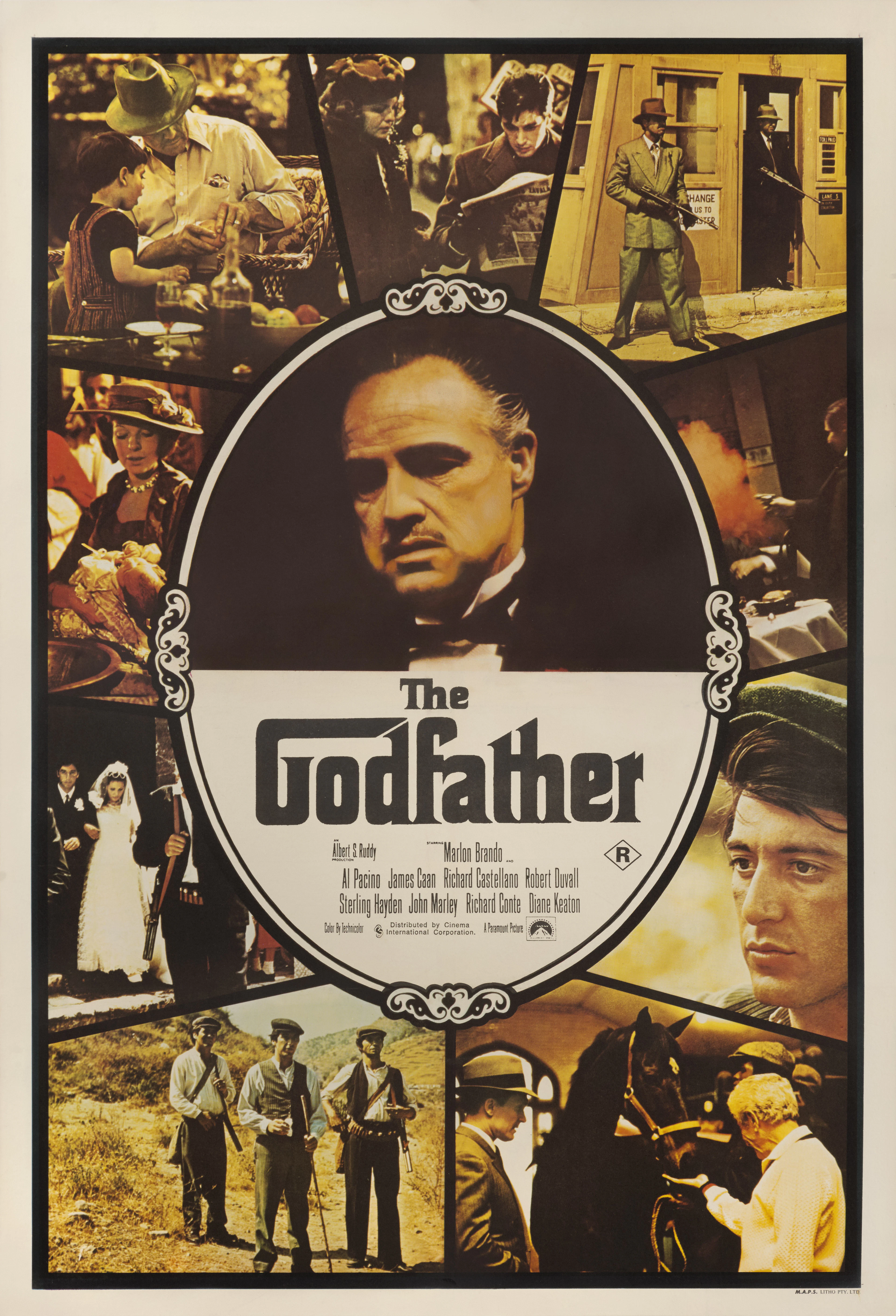 The Godfather (1972) Poster, Australian