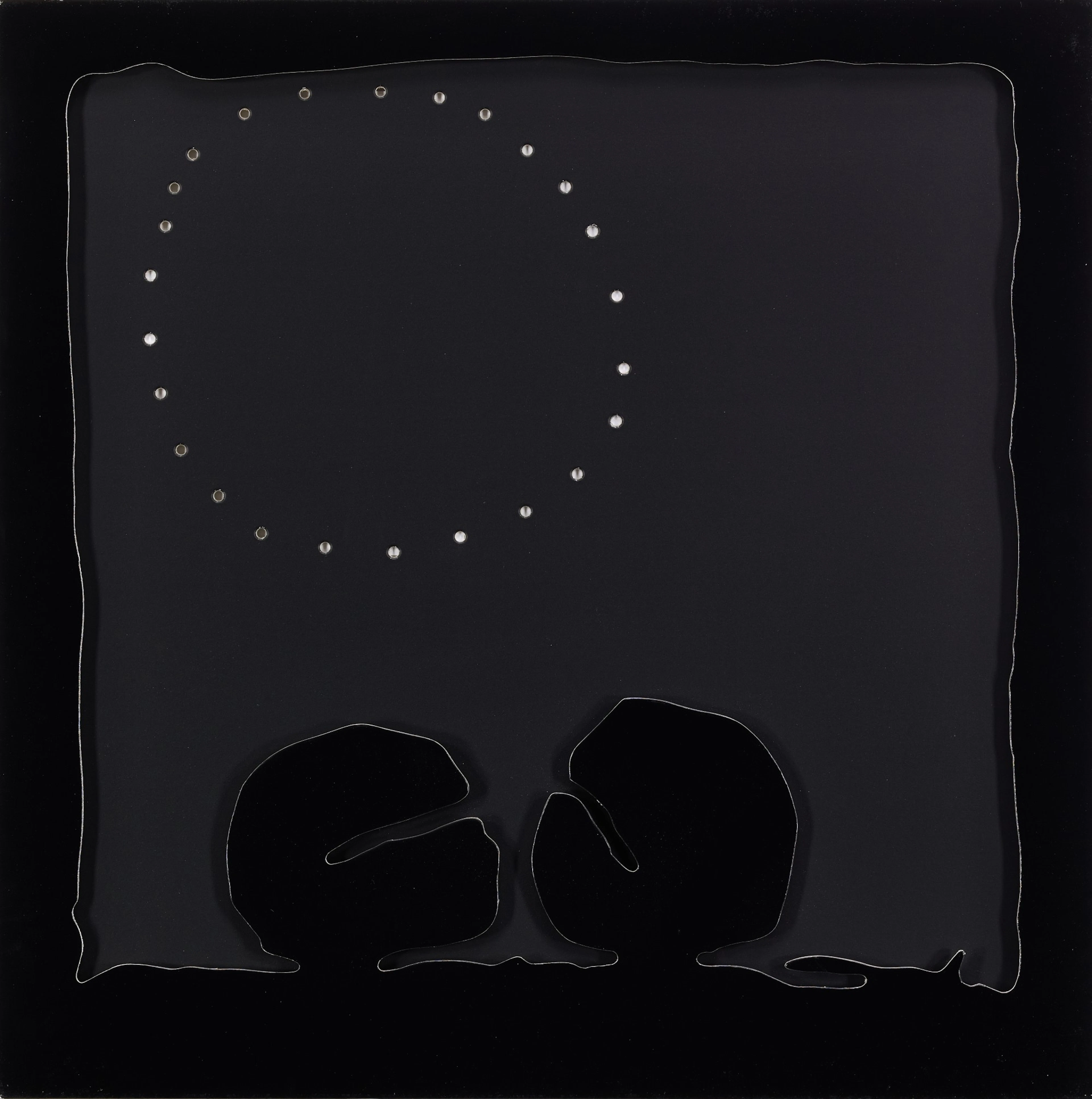 Concetto spaziale - Teatrino (nero)