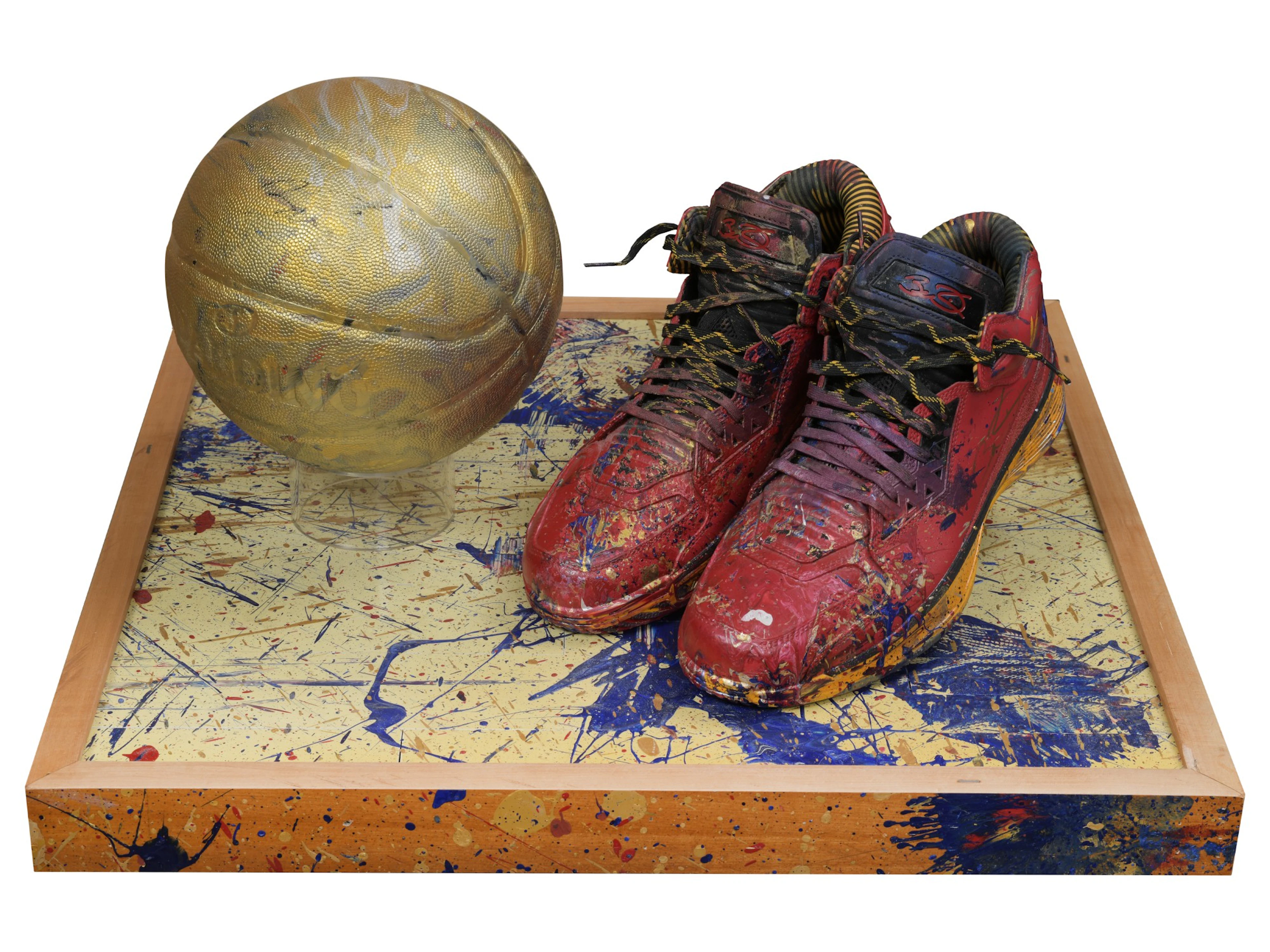 Dwayne Wade "In the Paint" Collection of Personal Items...