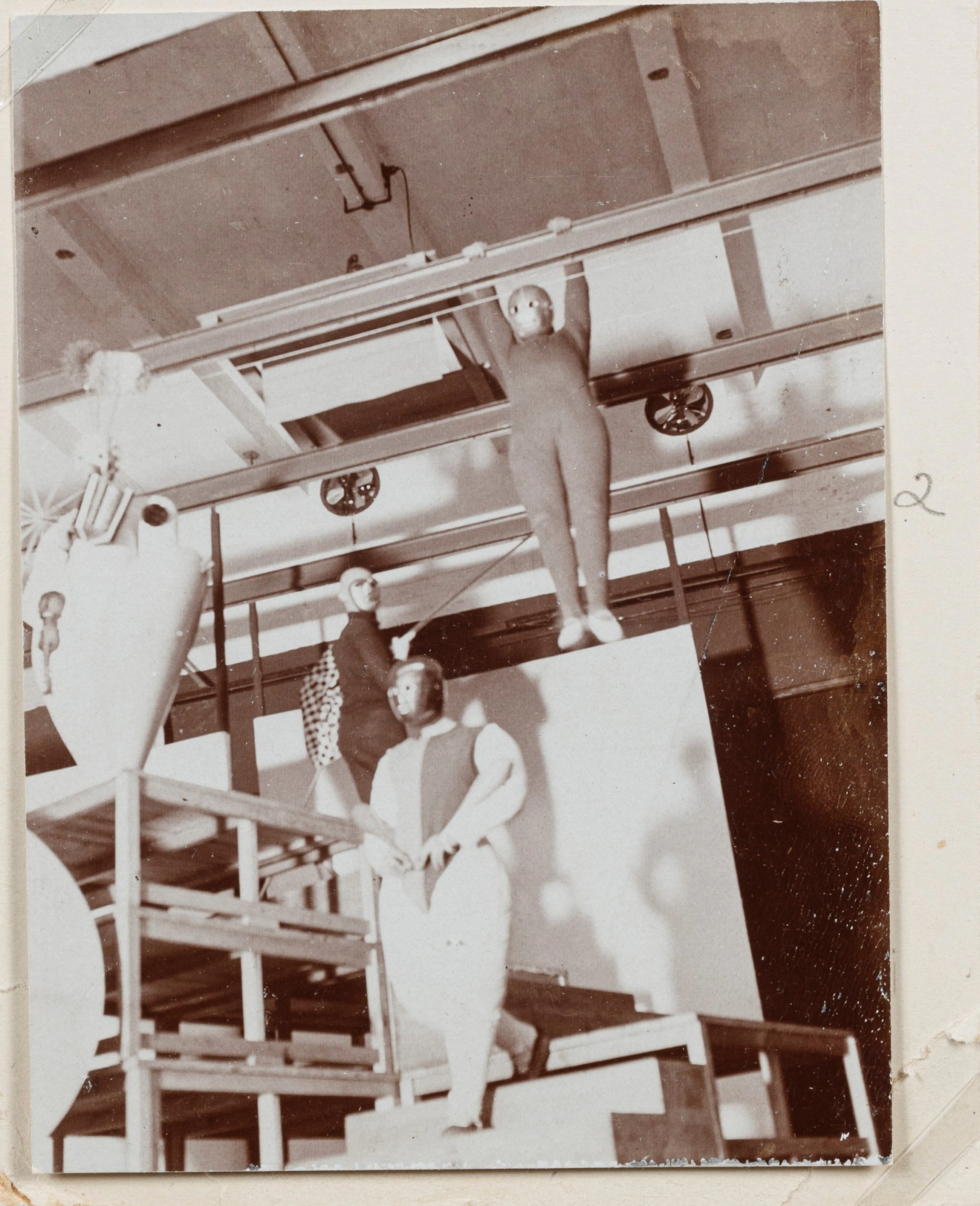 Oskar Schlemmer's pantomime ‘Treppenwitz’ from the...