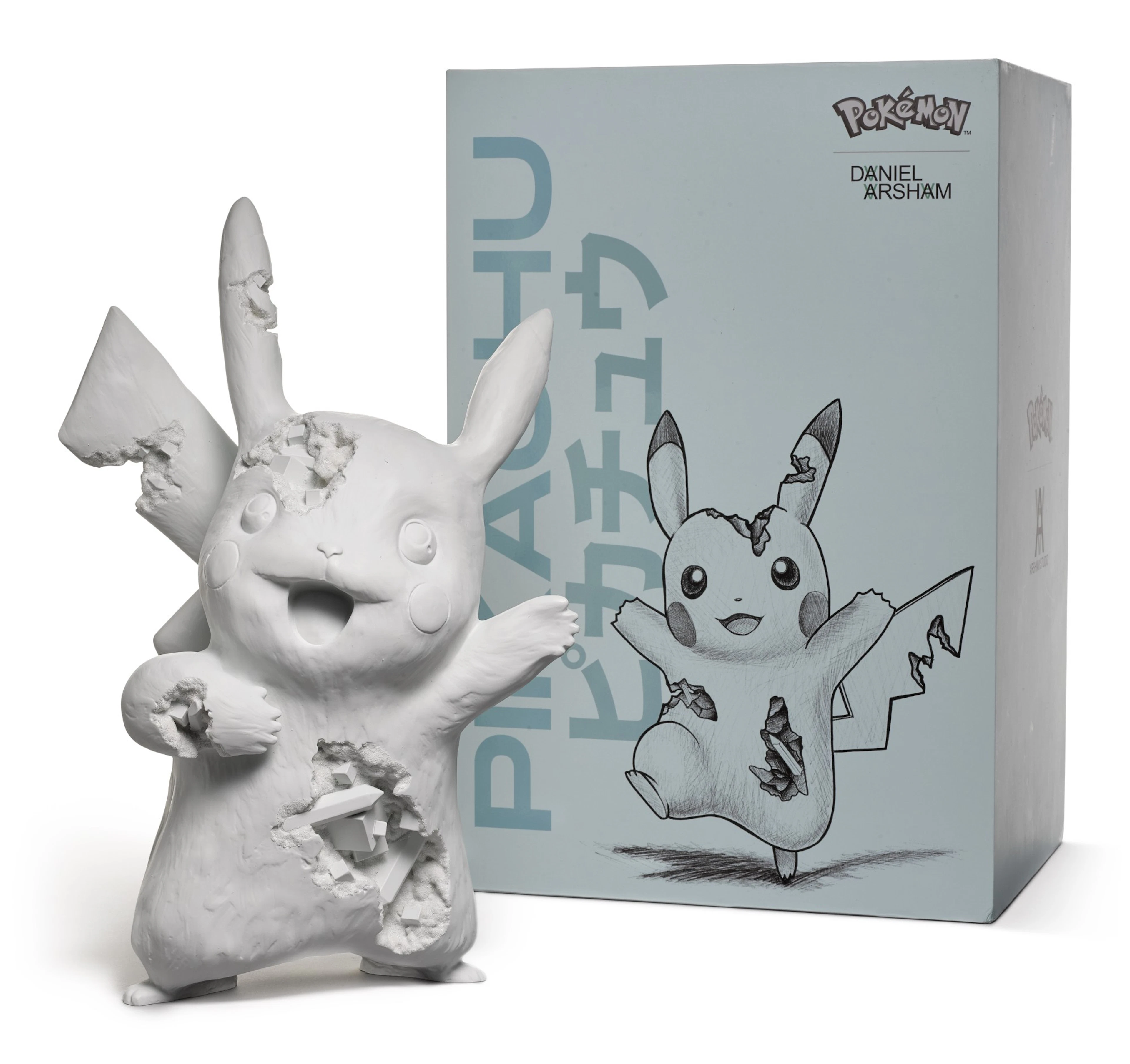 Blue Crystalized Pikachu