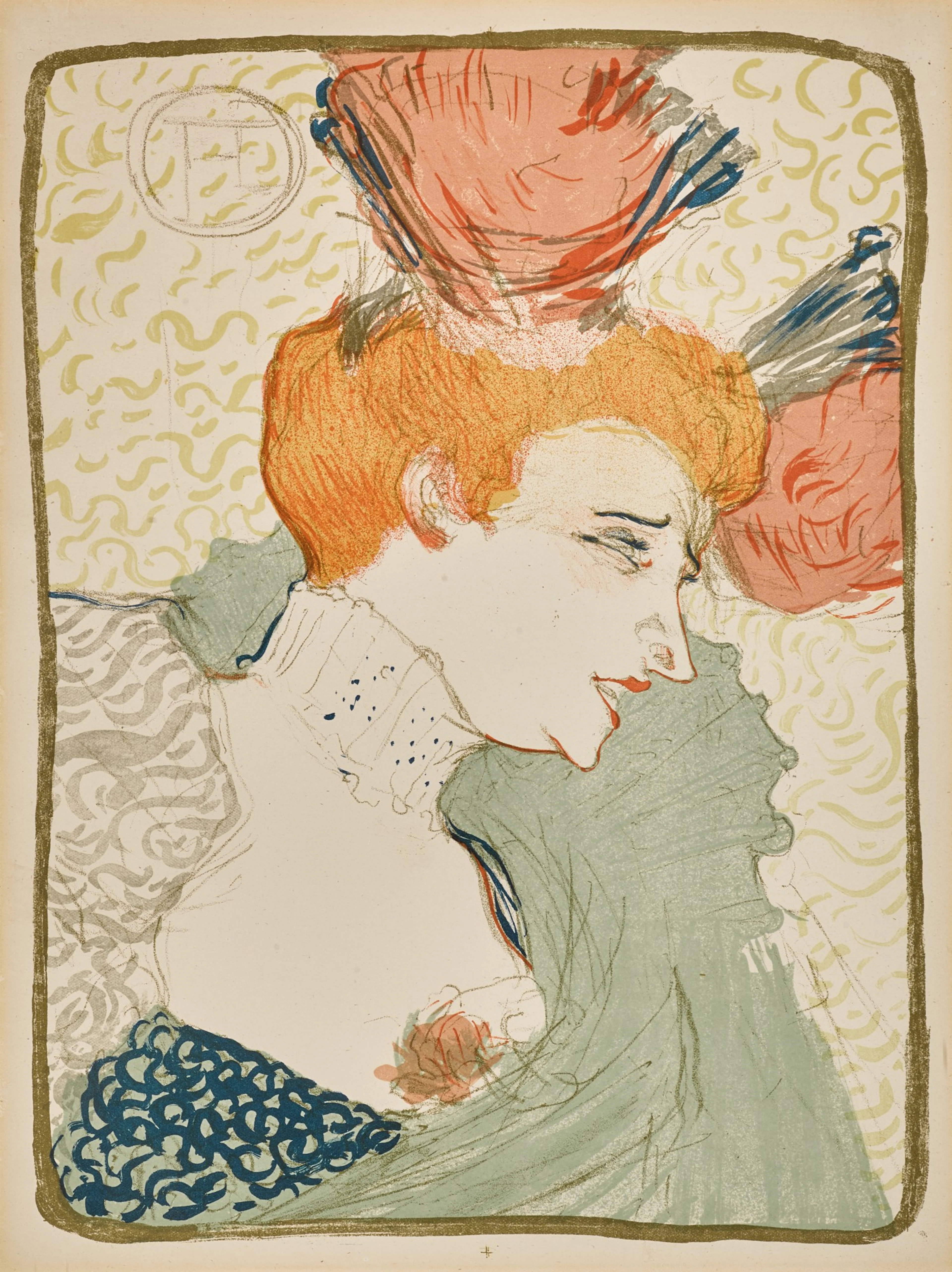 Mademoiselle Marcelle Lender, En Buste (Wittrock 99; Delteil 102; Adriani 115)