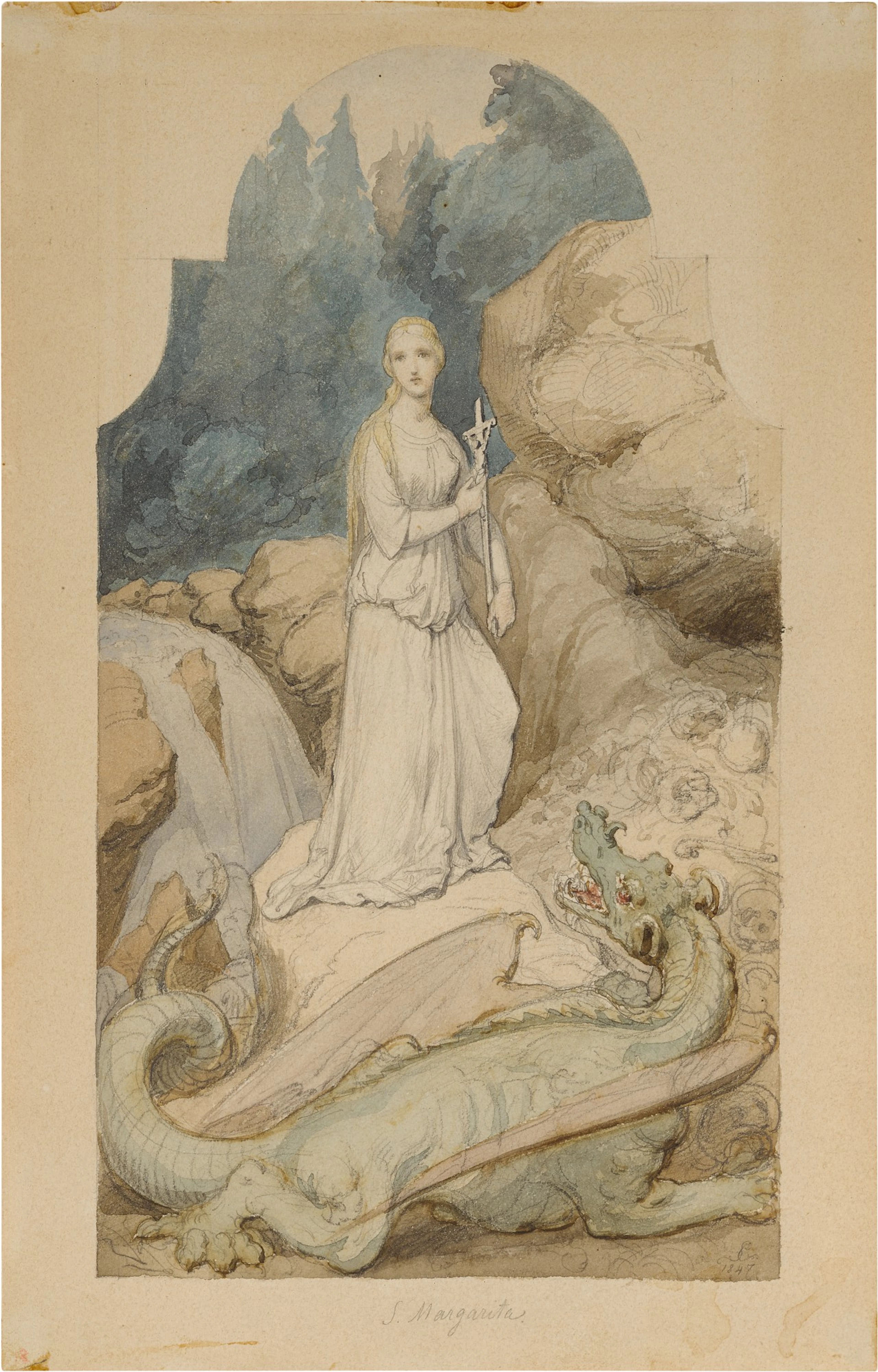 St. Margaret and the Drago