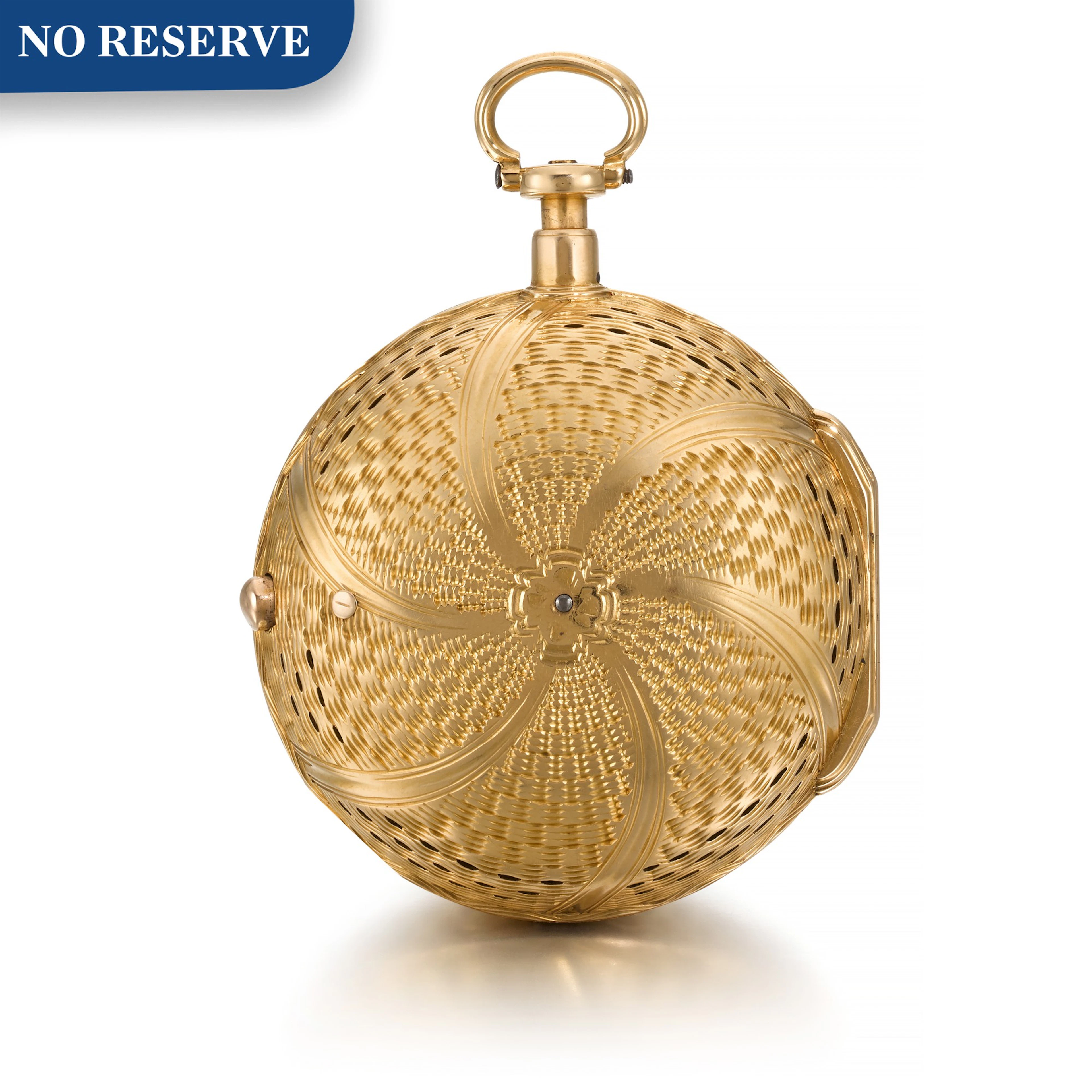 Gold Quarter Repeating Verge Watch, Circa 1760