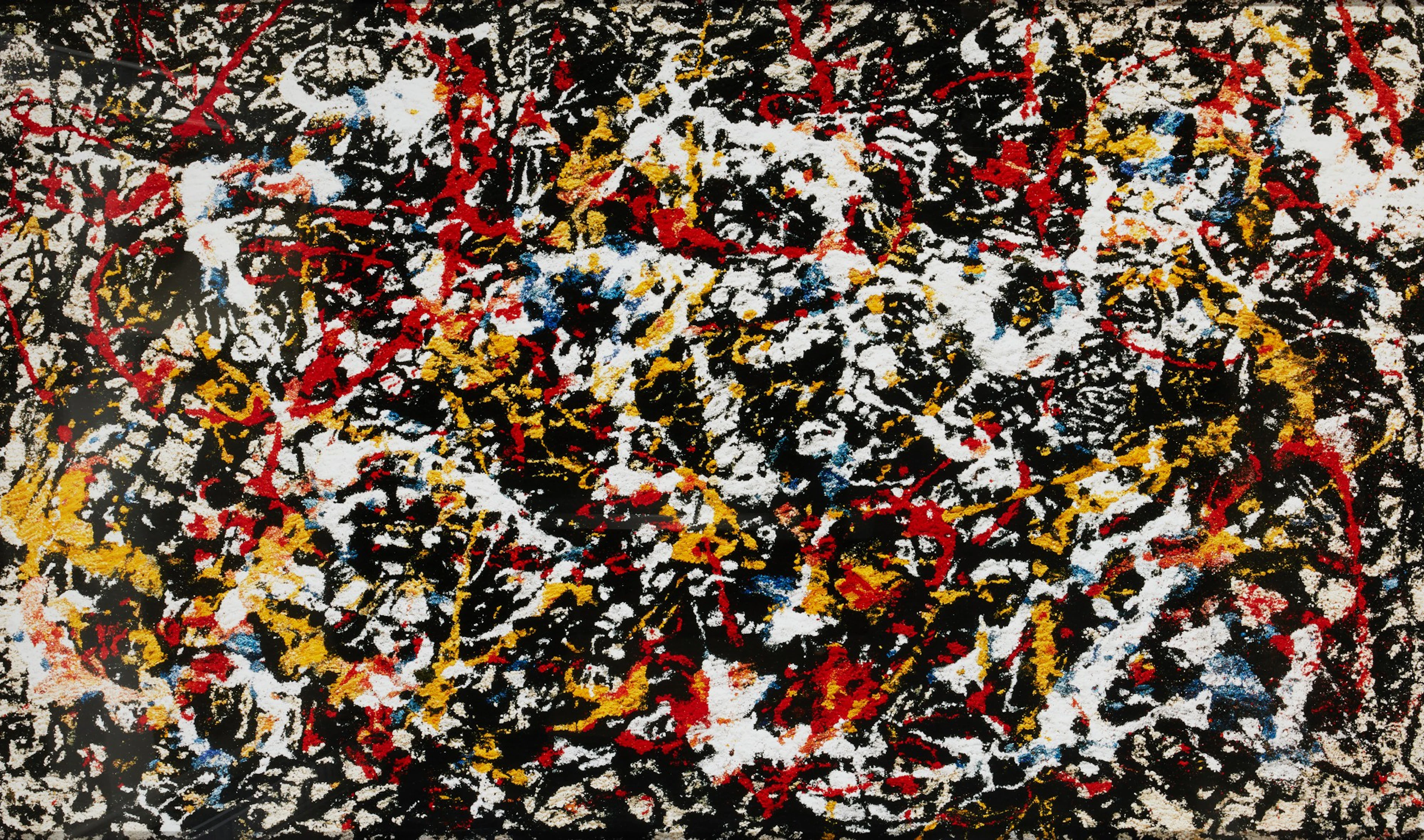 Convergence: Number 10, after Jackson Pollock (from Pictures of Pigment)