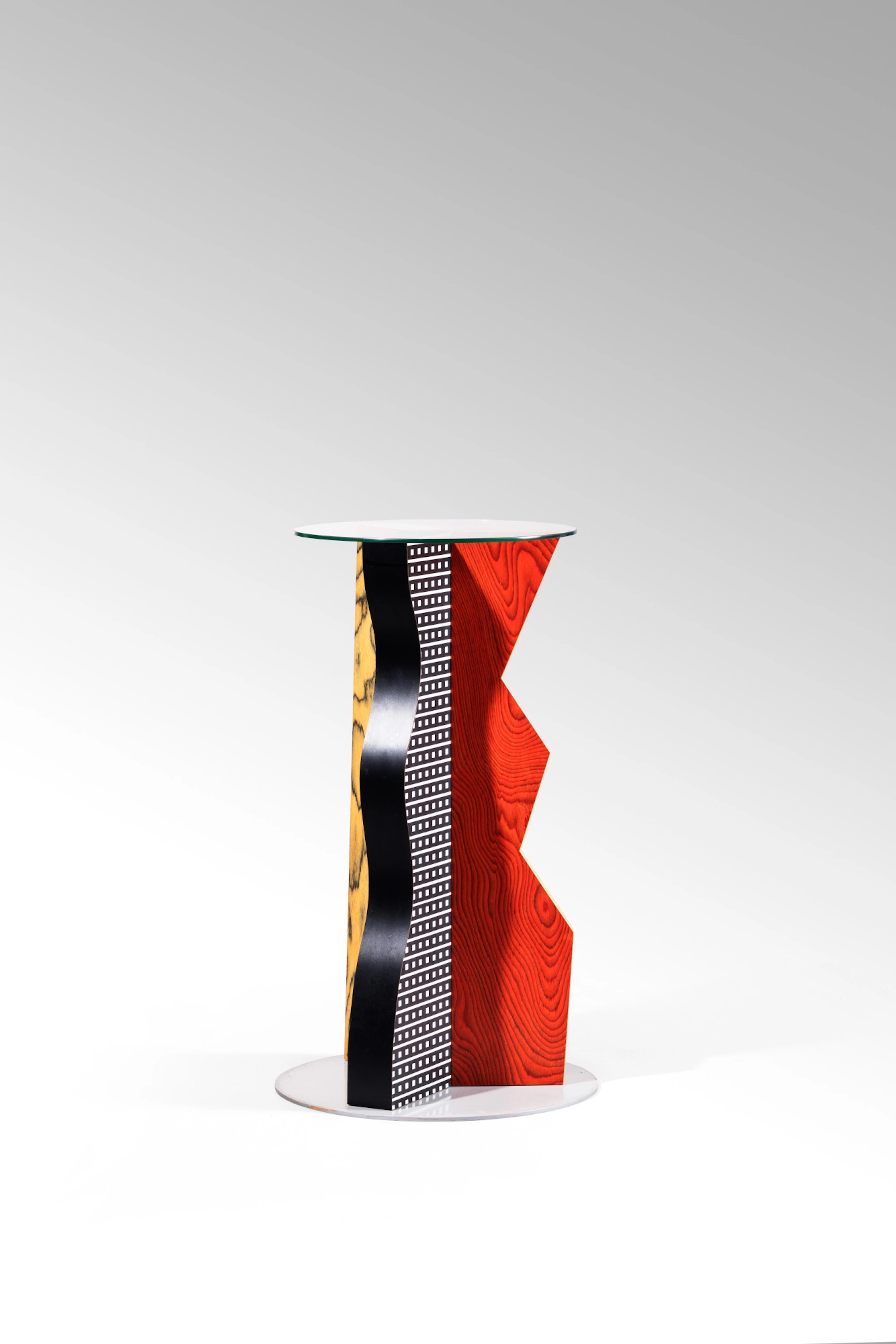 Ivory side table, designed in 1985