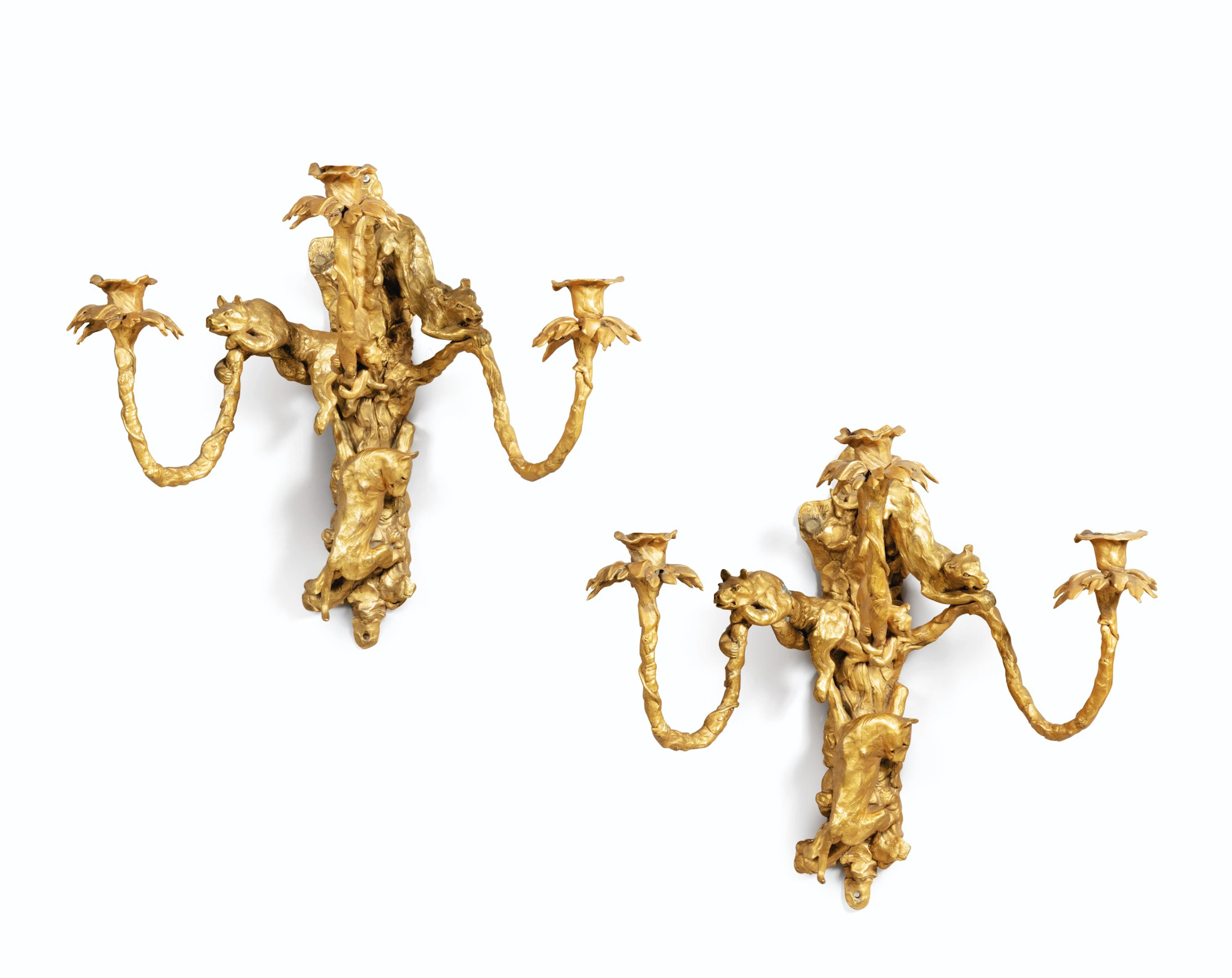 Pair of wall sconces, 2006