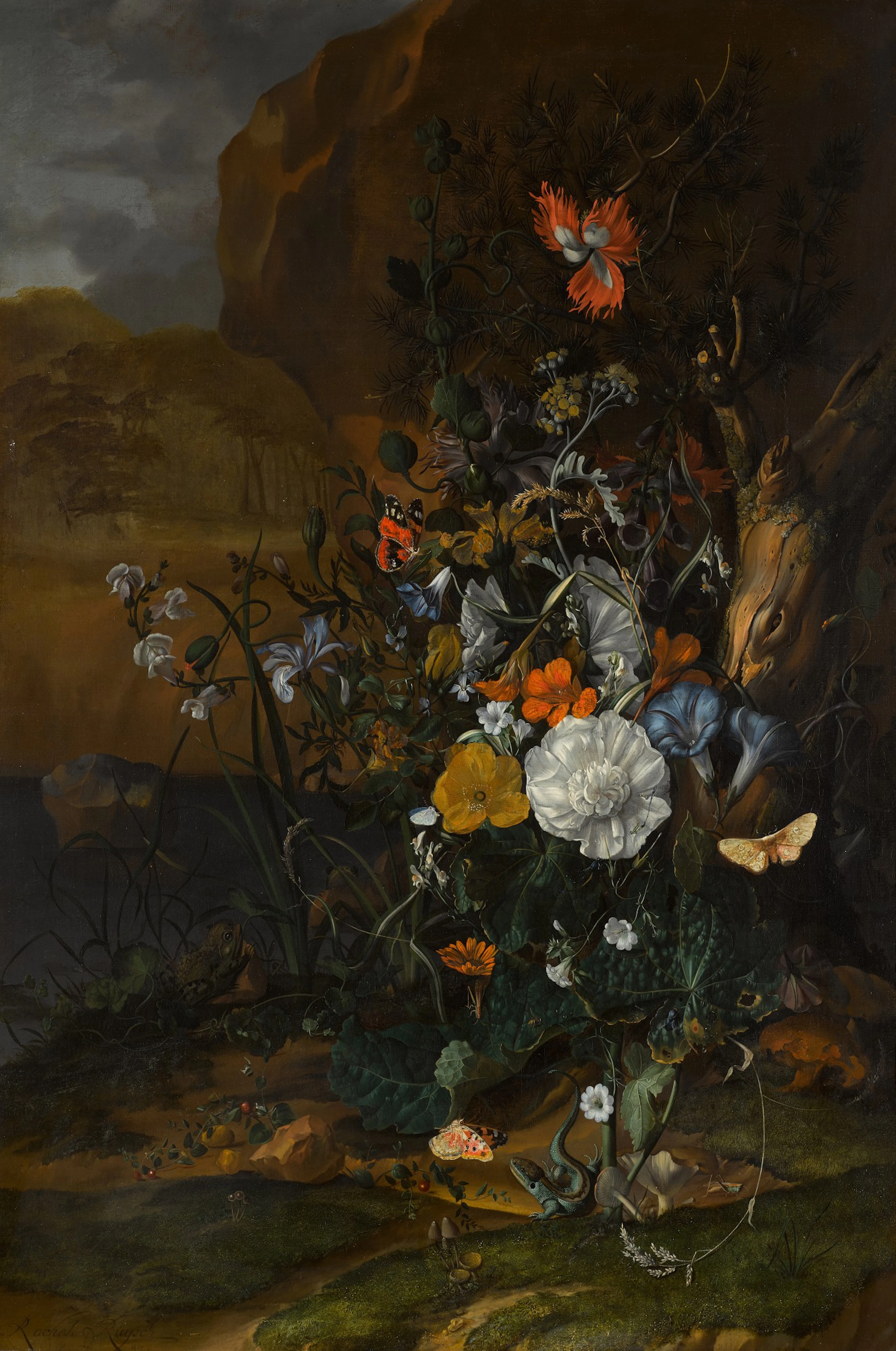 Still life of flowers