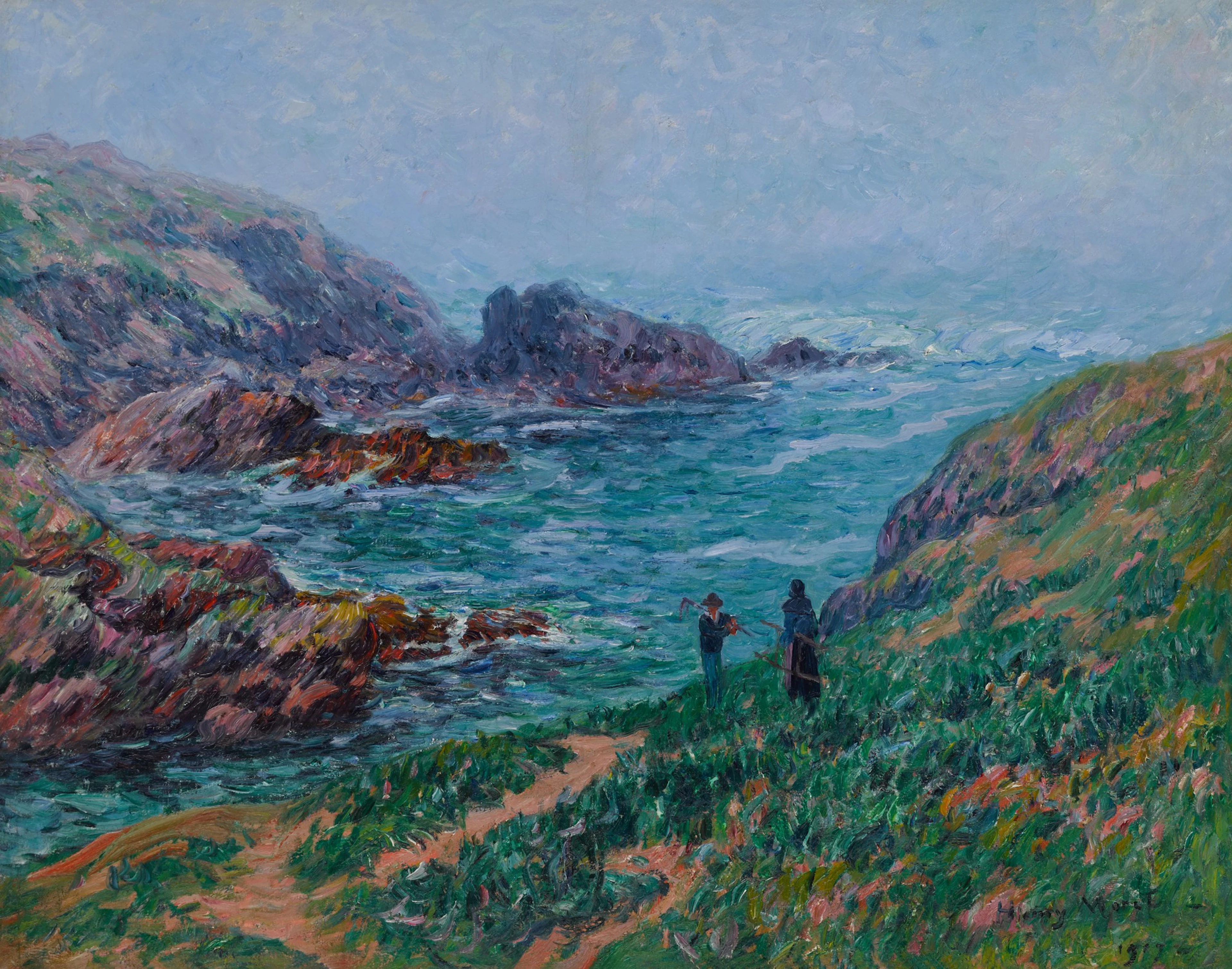 Temps brumeux en Bretagne
