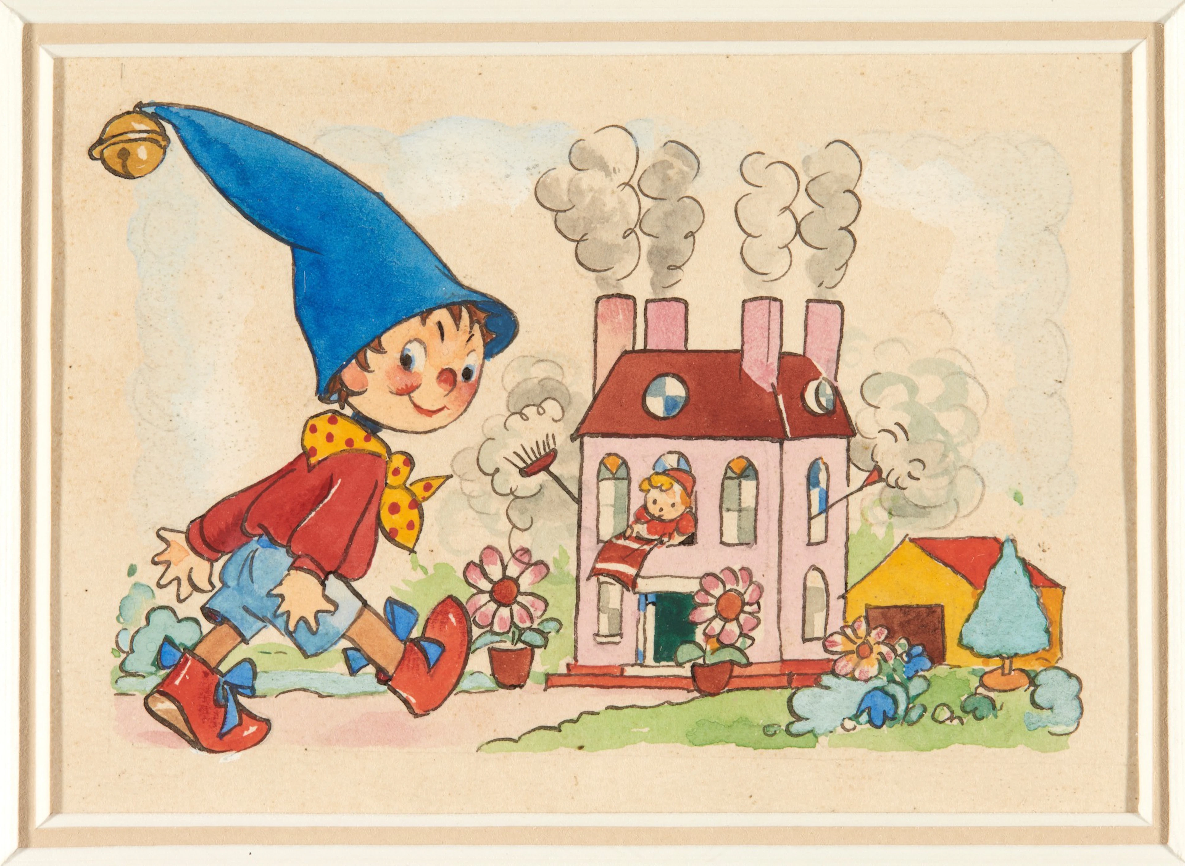 Harmsen Van Der Beek | Noddy set off to find Four-Chimney House