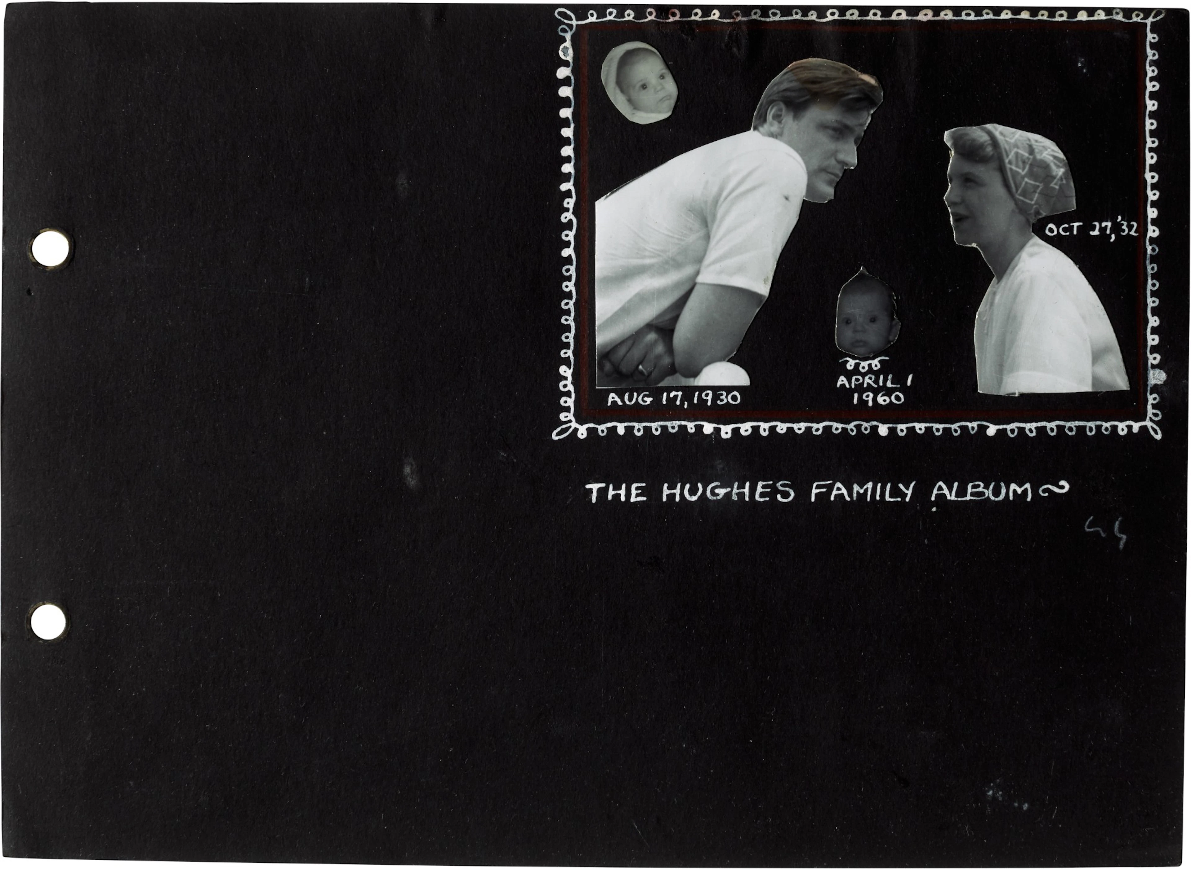 Sylvia Plath | Family photograph album ("The Hughes family Album"), 1957-1962