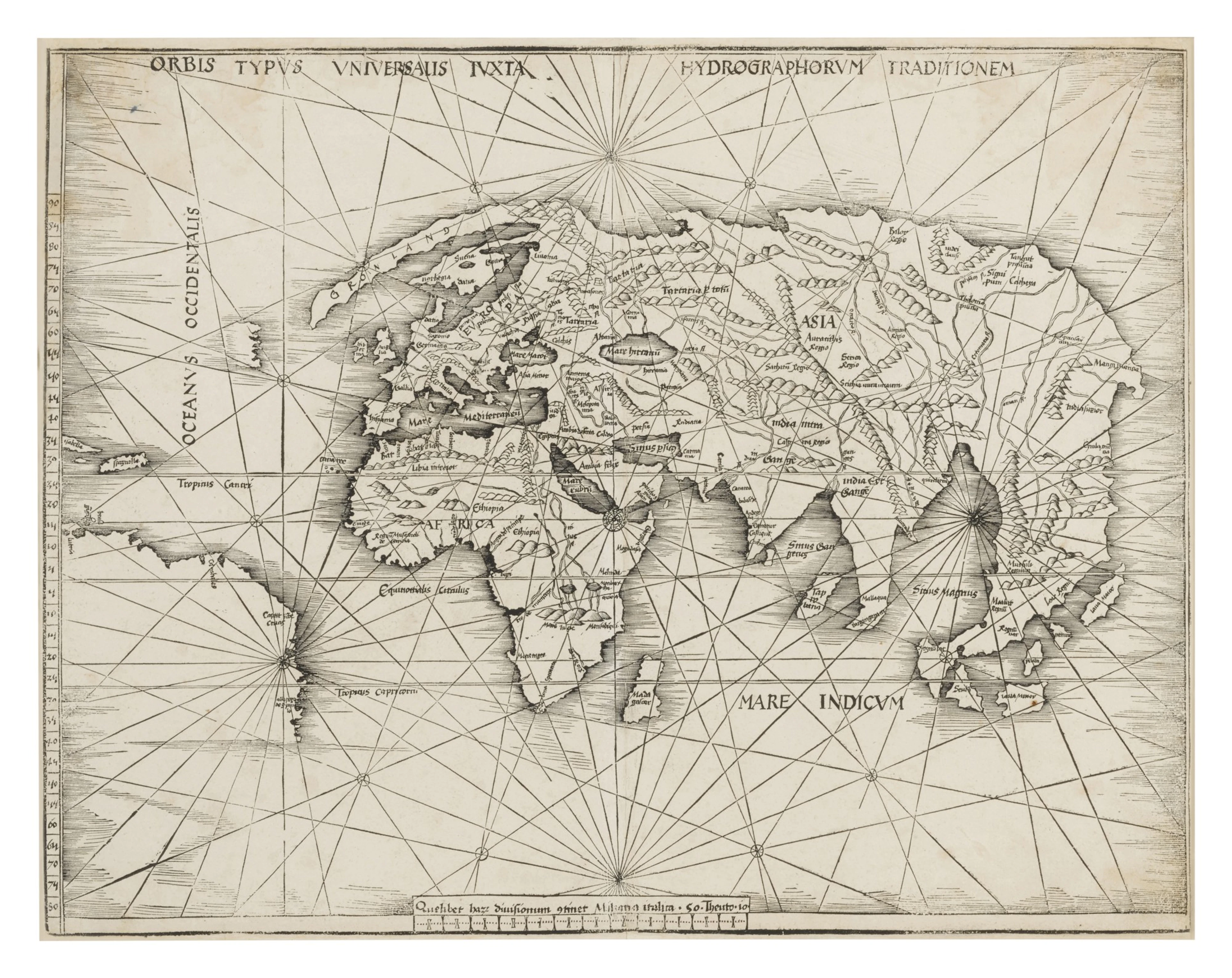 Waldseemüller, Martin | America appears on the map