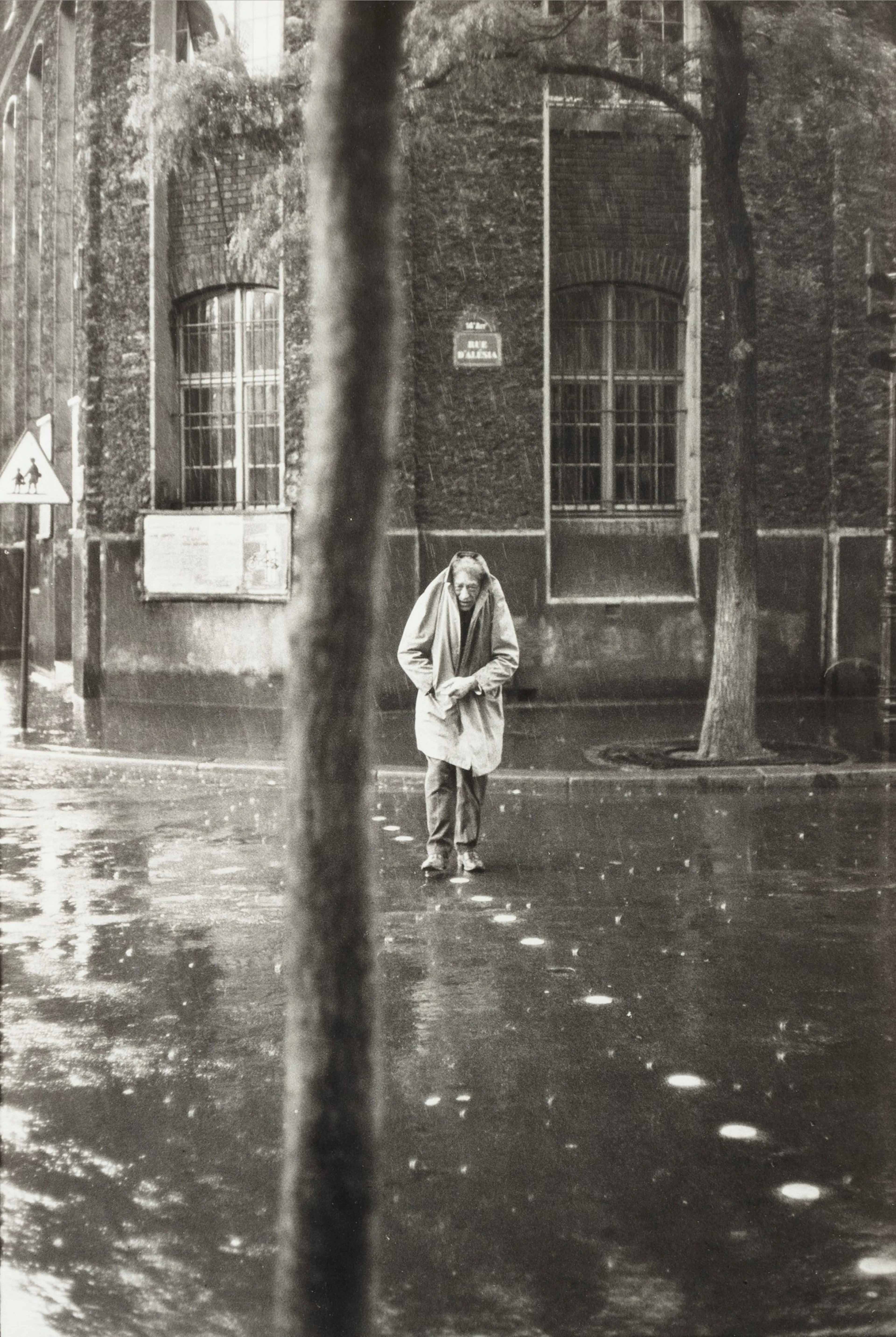 Alberto Giacometti, rue d'Alésia, Paris, 1961