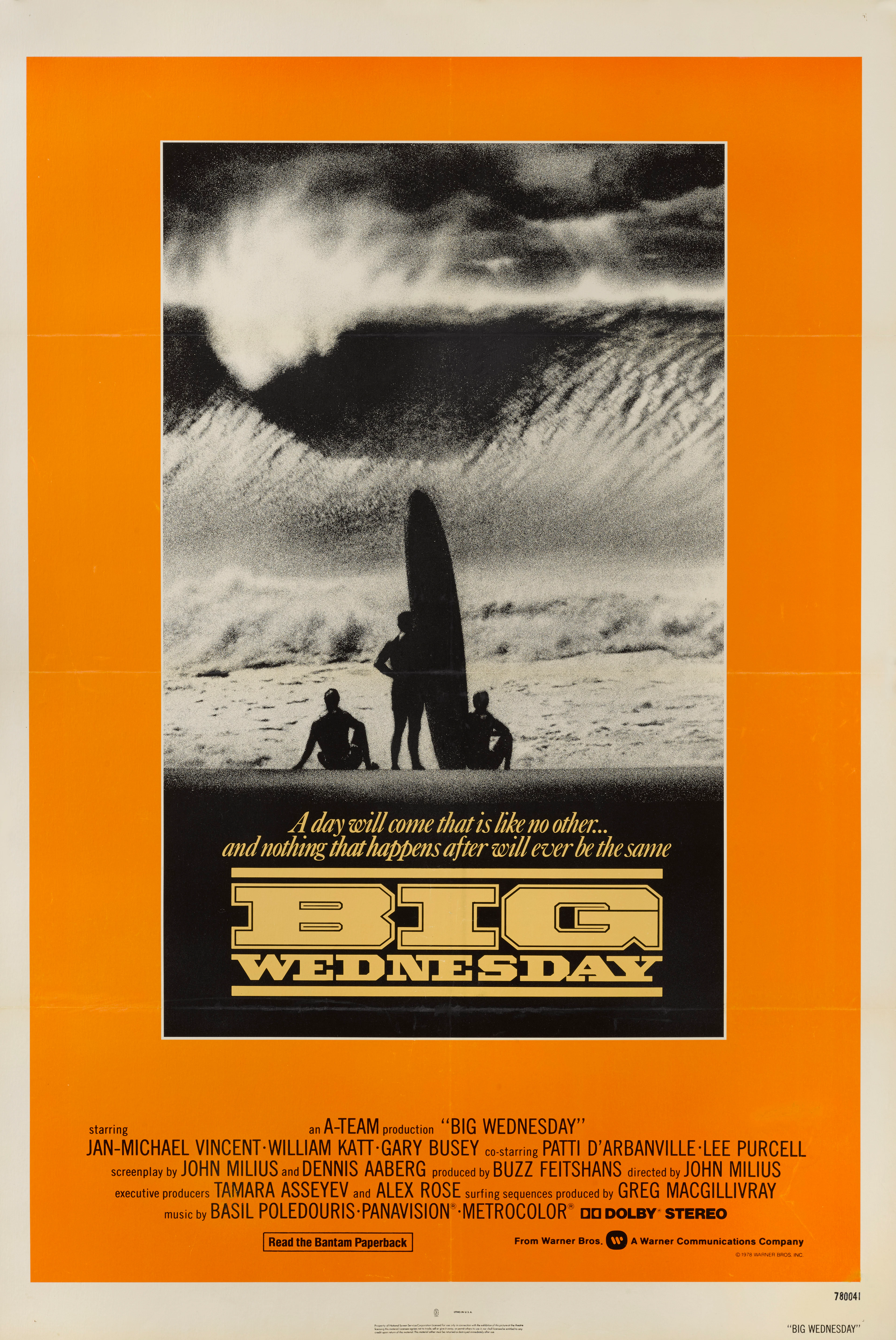Big Wednesday (1978) Poster, US