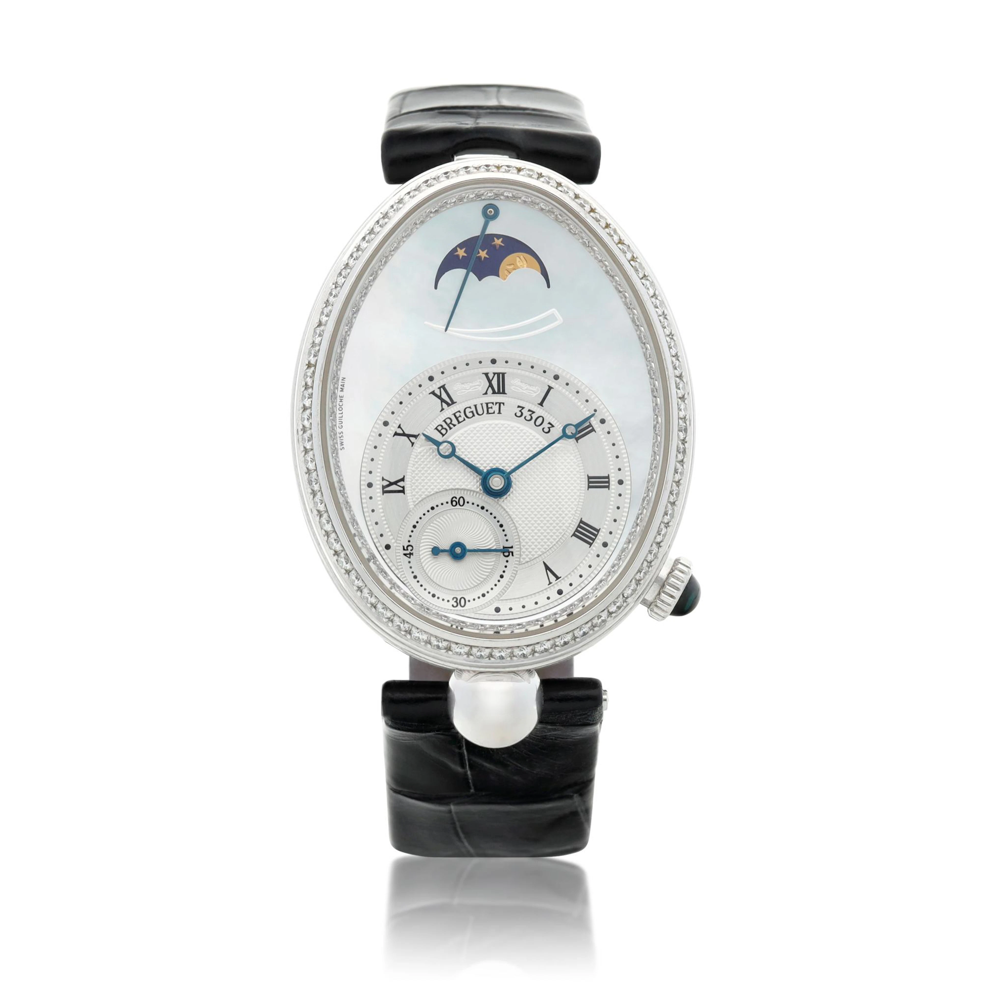 Reference 8908 Reine de Naples A white gold and...