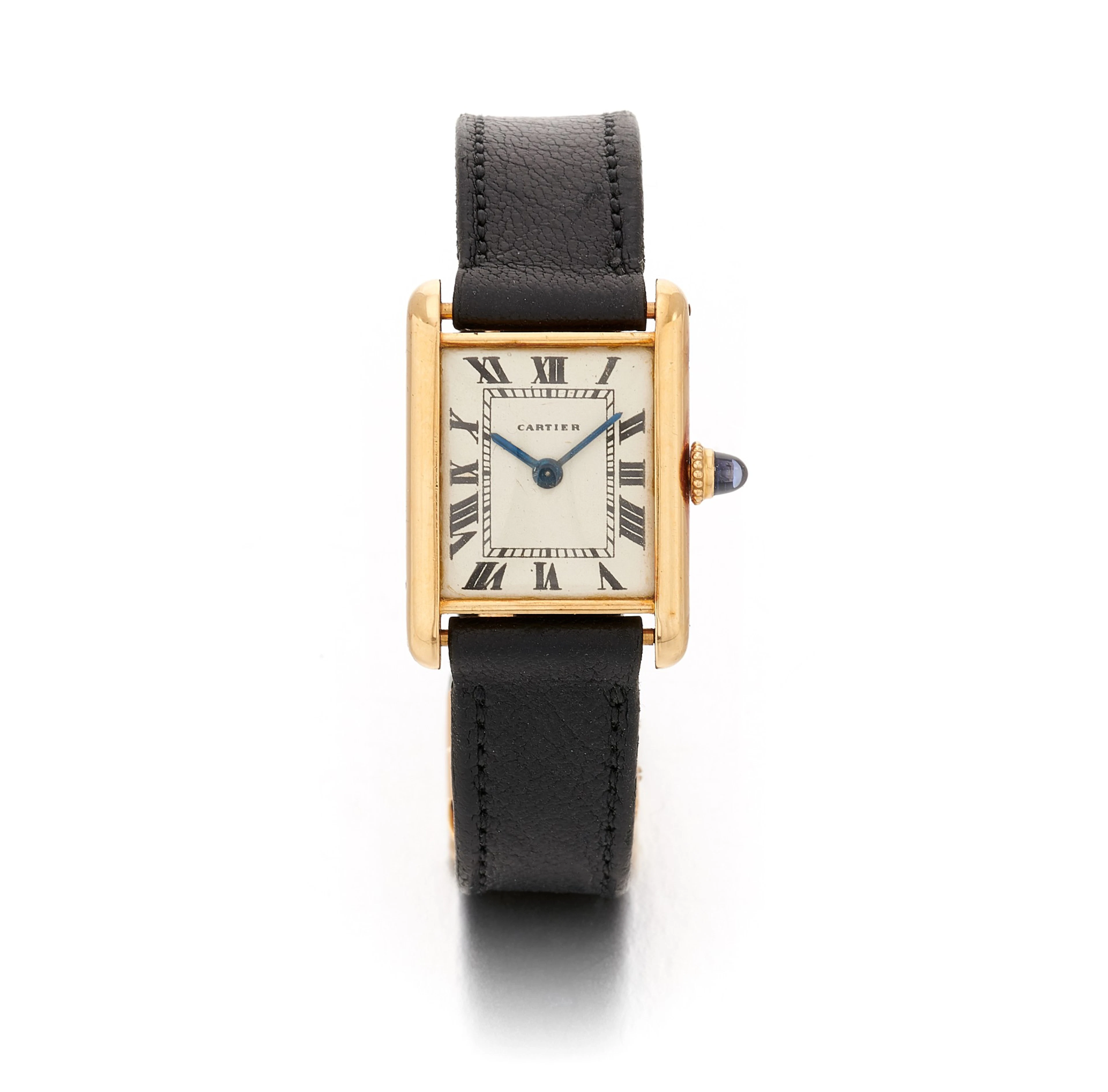 Yellow gold wristwatch Tank (Orologio da polso in oro giallo, Tank)