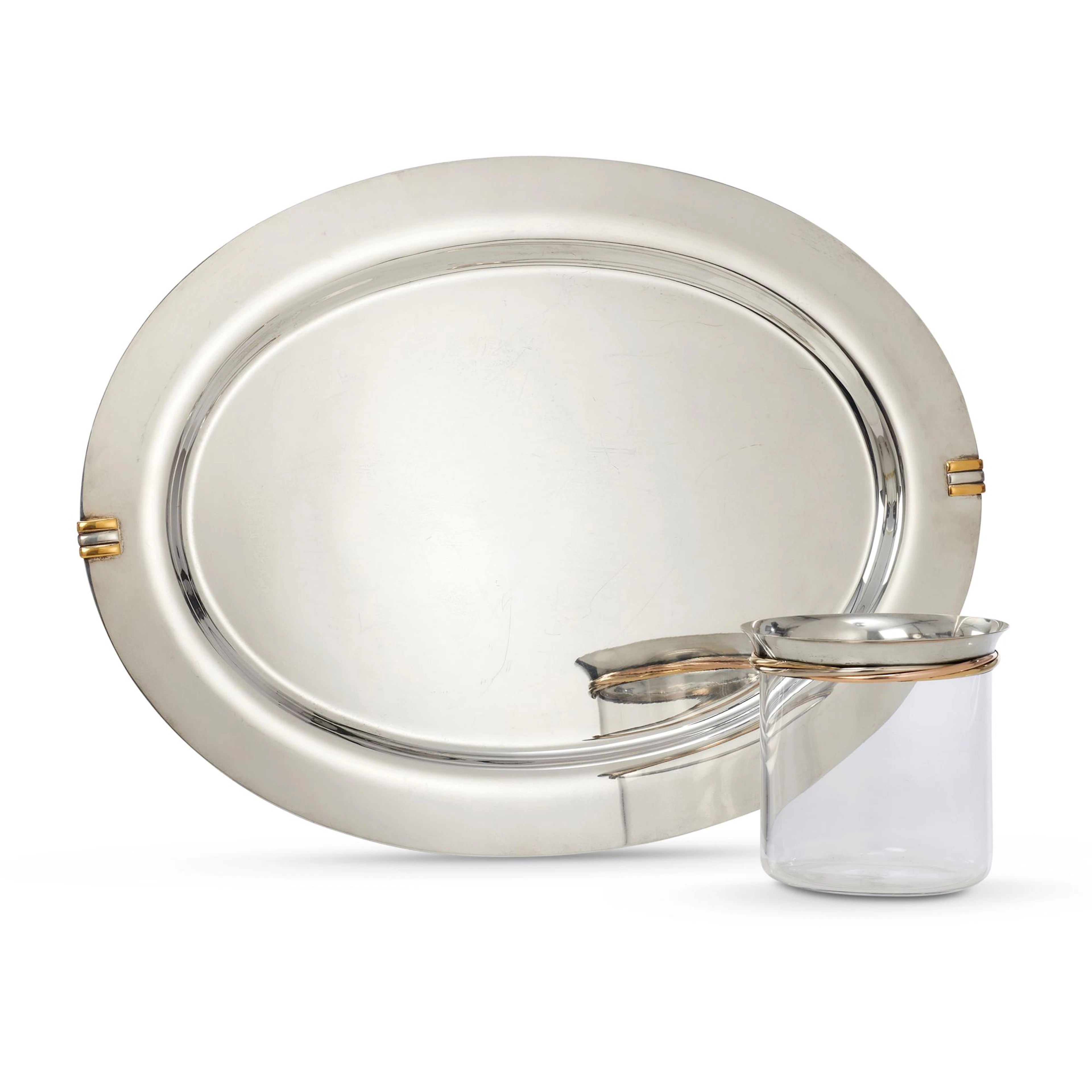 Vase and tray (Vaso e vassoio)
