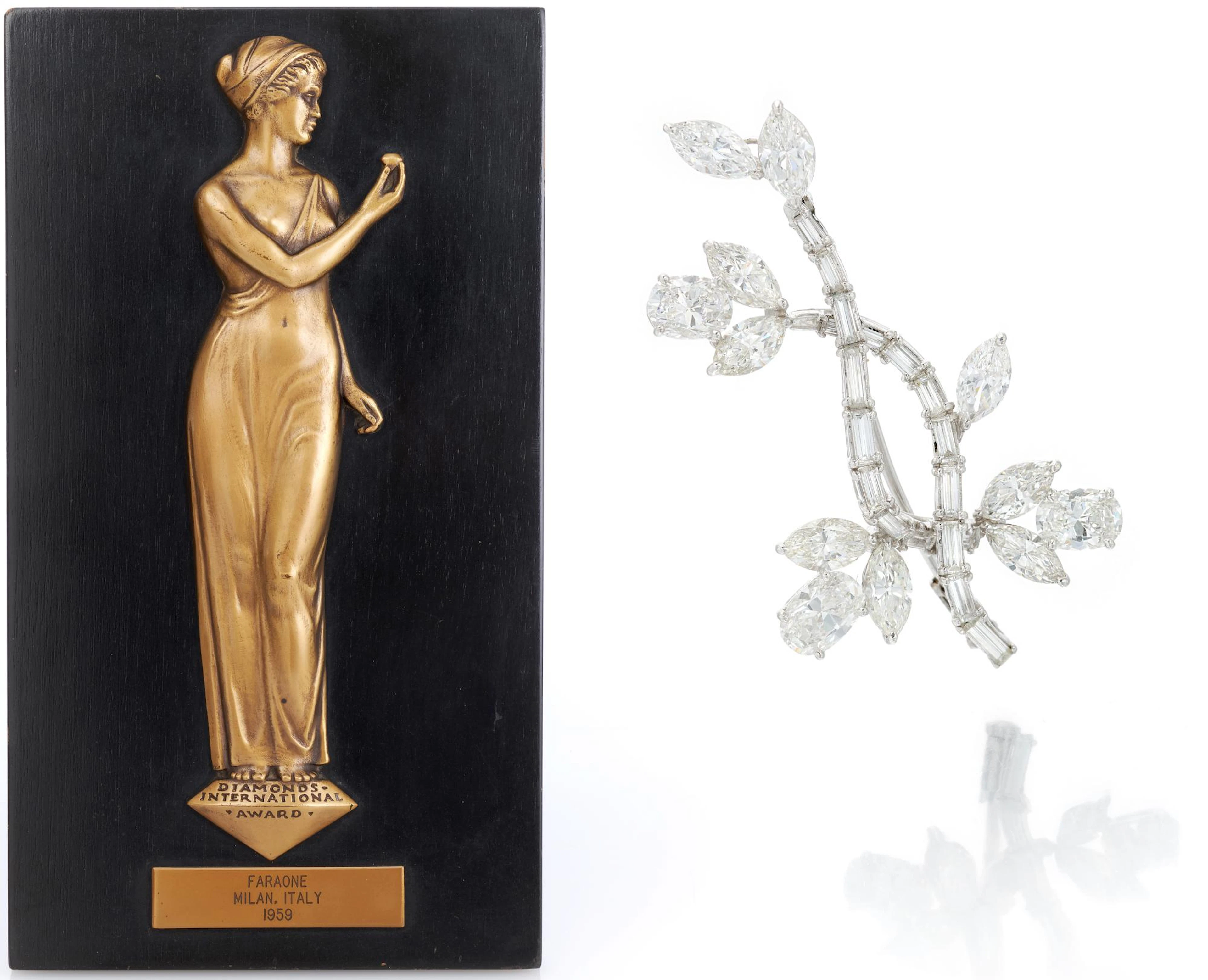 Diamond brooch (Spilla in diamanti)