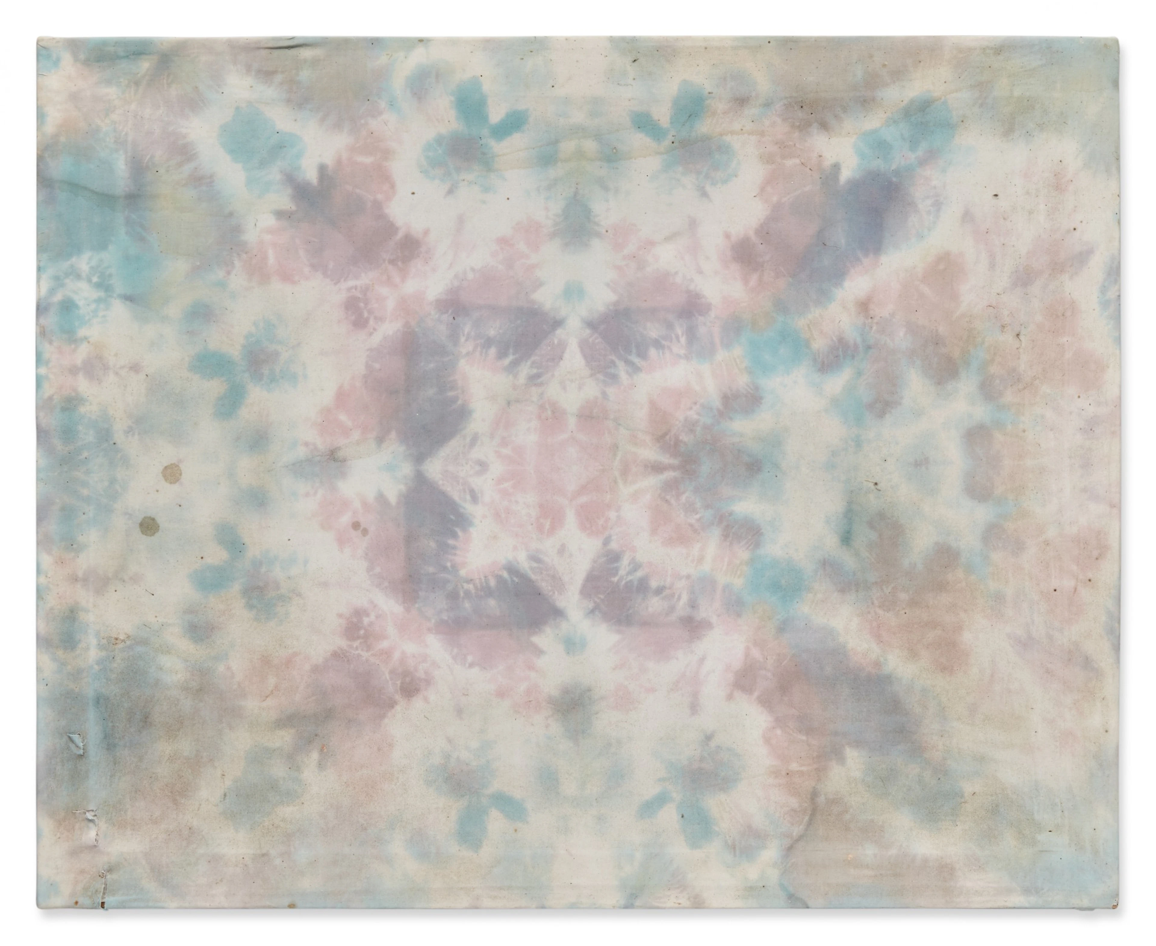 Courtenay Pollock | Stage-used “Geometriart” tie-dye speaker cover, ca. 1971