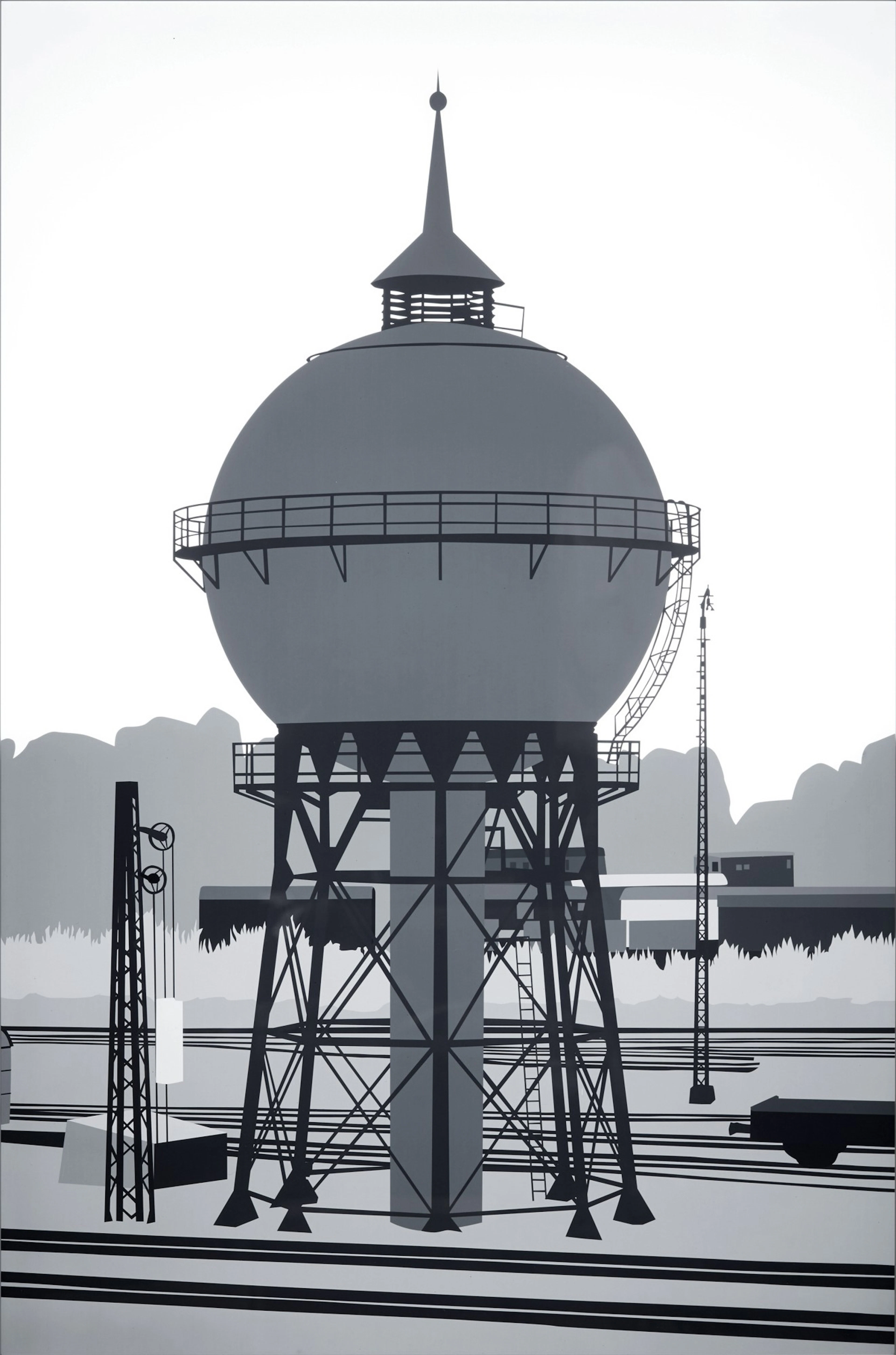 Water Tower (After Bernd & Hilla Becher 1963) (from The...