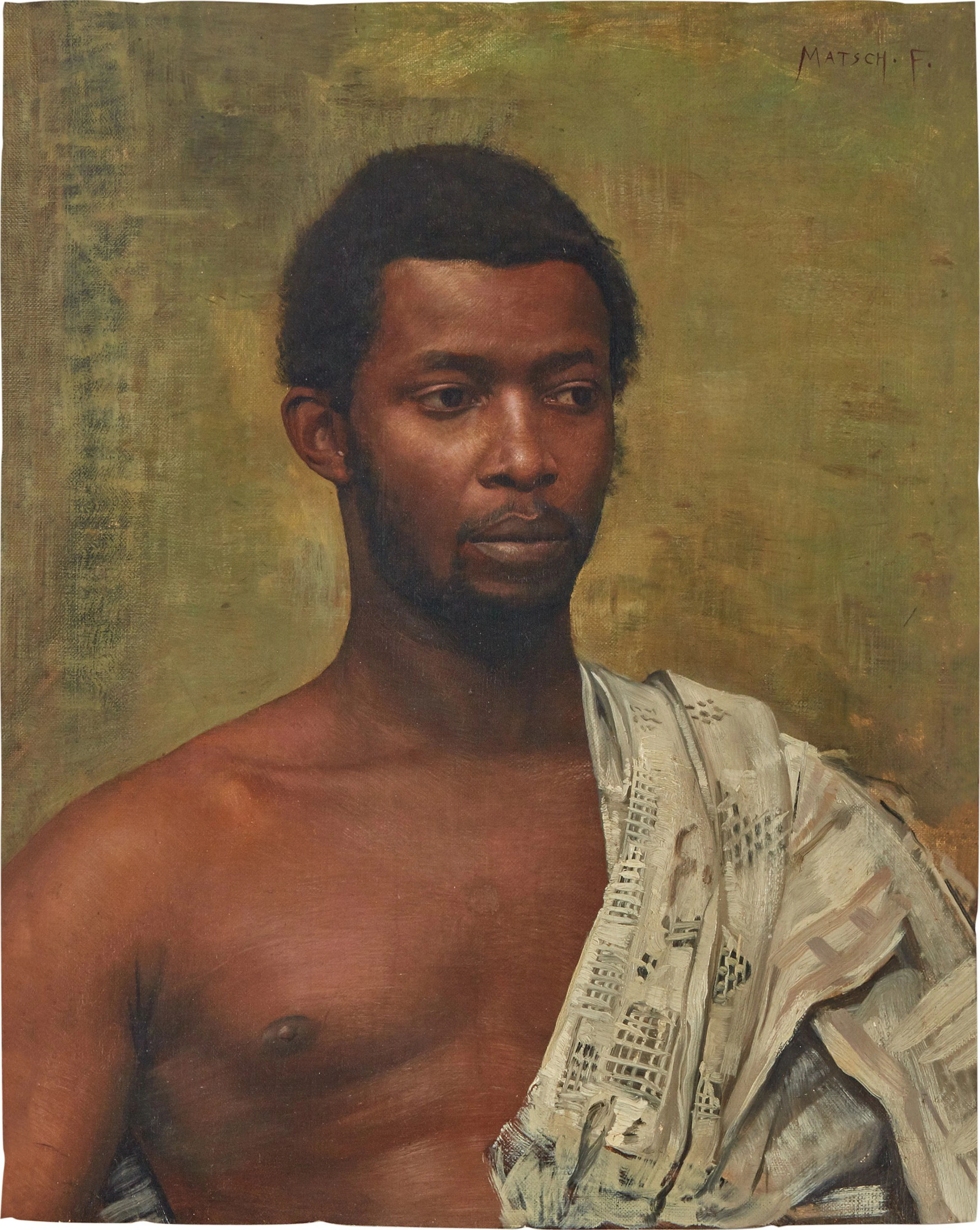 Portrait of an African Ma