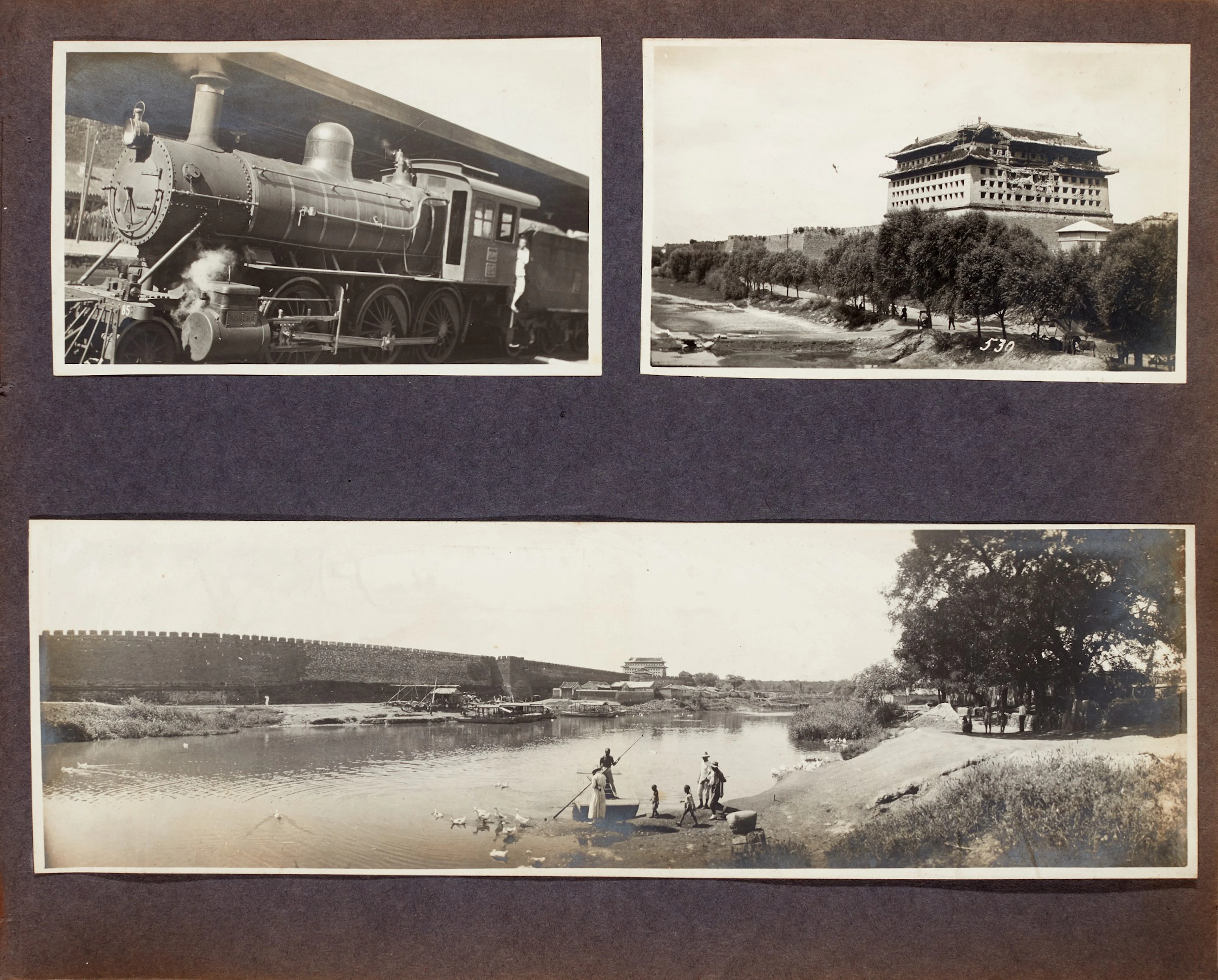 China | Album of photographs of Beijing and the Great Wall, early 1900s